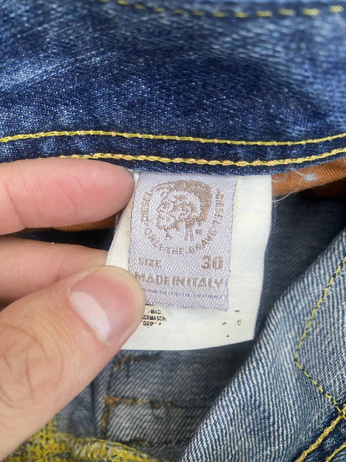 Diesel Diesel Jeans Distressed Straightcut Denim Size US 34 / EU 50 - 22 Thumbnail