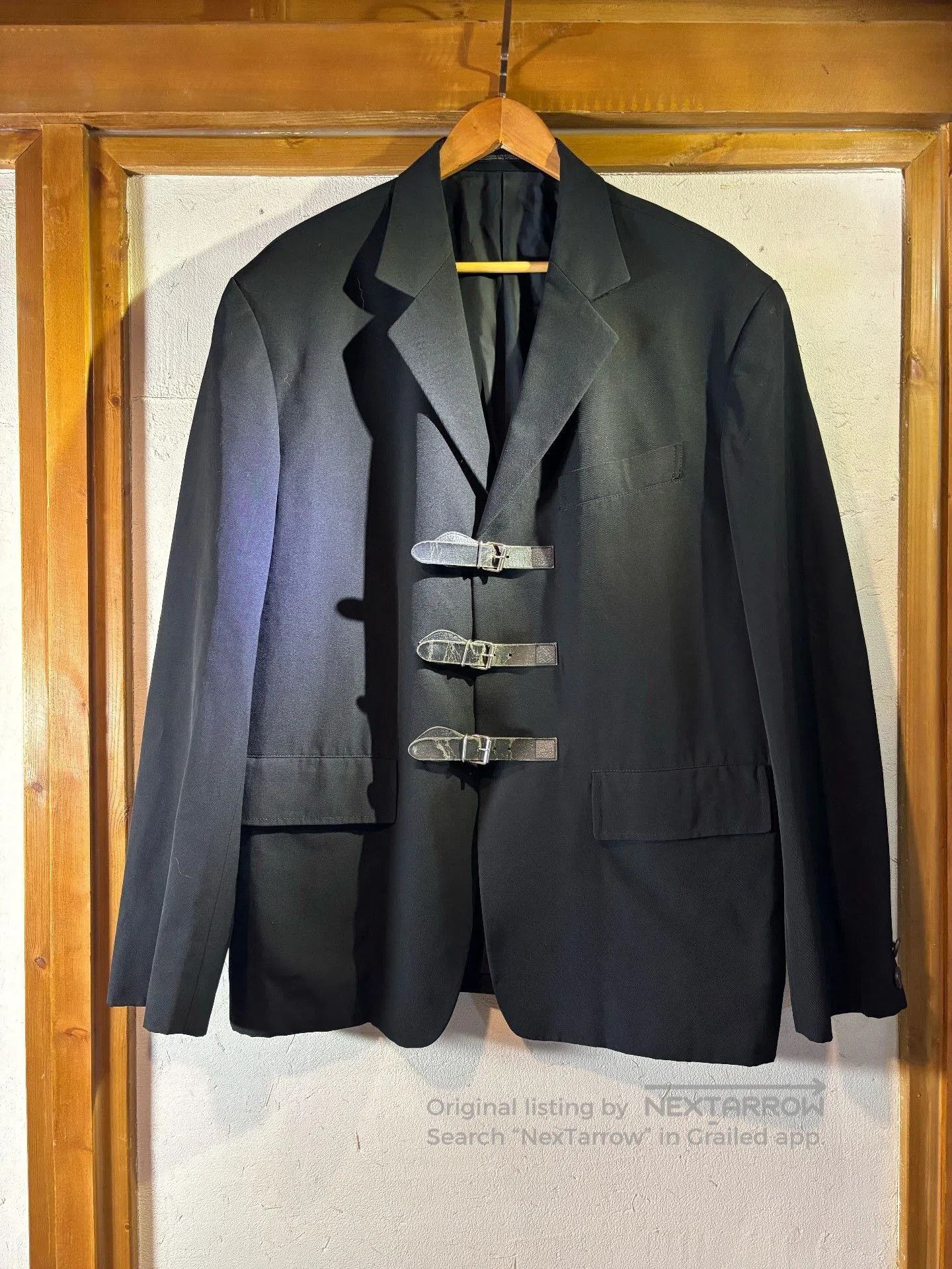 Yohji Yamamoto Yohji Yamamoto 1991SS Buckle Blazer. Size US M / EU 48-50 / 2 - 1 Thumbnail