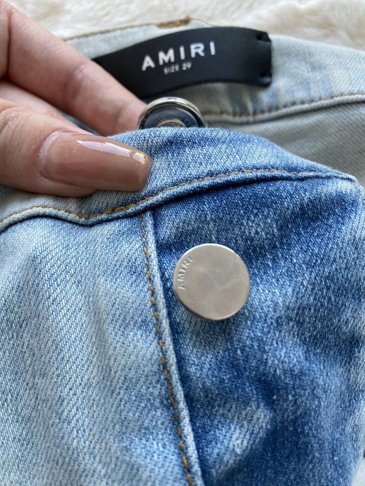 Amiri Amiri Light Indigo MX2 Jeans Size US 29 - 5 Thumbnail