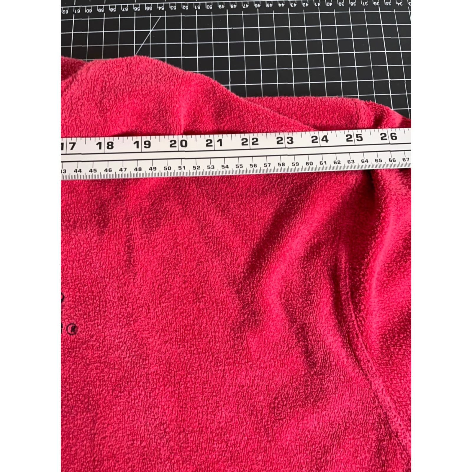 Vintage BUM Equipment Hoodie Adult 4X Red Terry Cloth Sweatshirt Ski Bum Beach Towel Vintage No Size US XXL / EU 58 / 5 - 7 Thumbnail