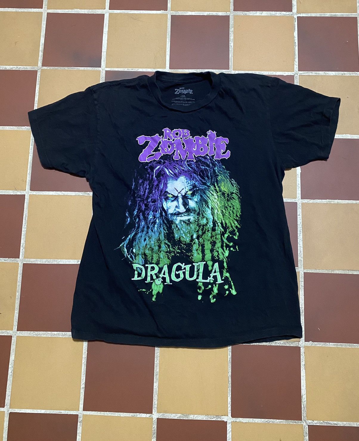 Band Tees × Vintage Vintage Rob Zombie Dragula Shirt Size US L / EU 52-54 / 3 - 1 Thumbnail