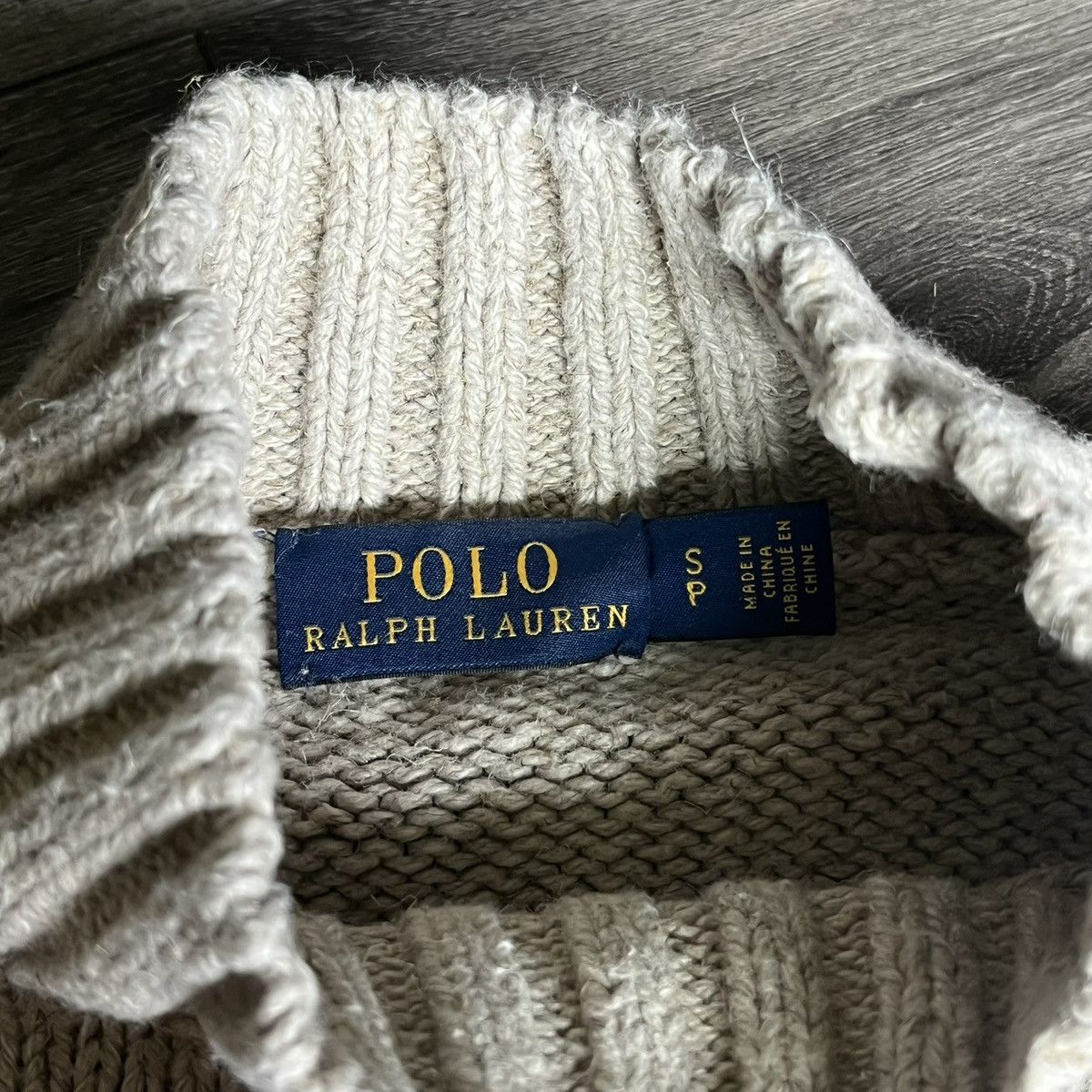 Polo Ralph Lauren Vintage Polo Ralph Lauren American Flag Mock Neck Sweater Size US S / EU 44-46 / 1 - 6 Thumbnail