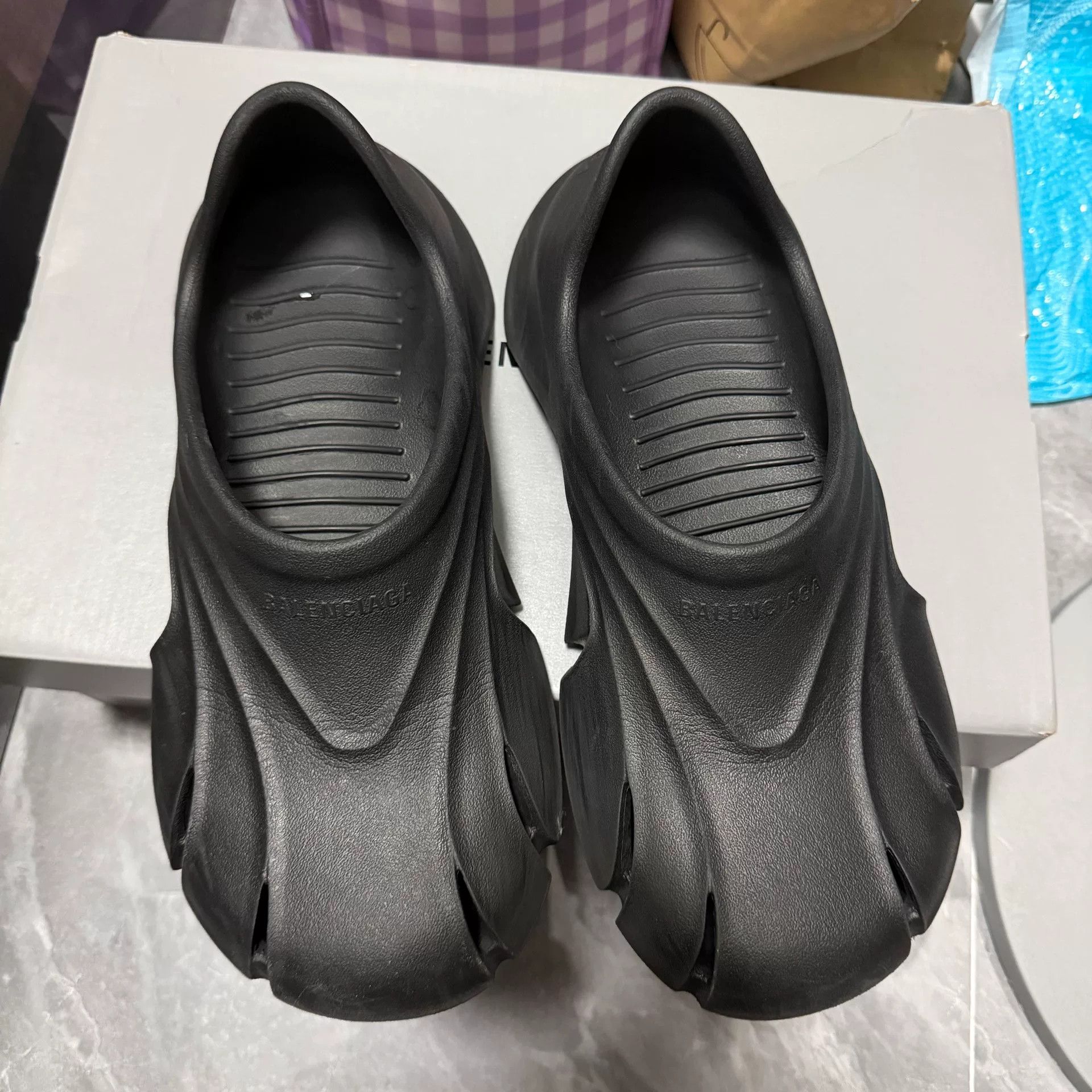 Balenciaga Balenciaga Molded Beach Slide Sandals Size US 10 / EU 43 - 1 Thumbnail