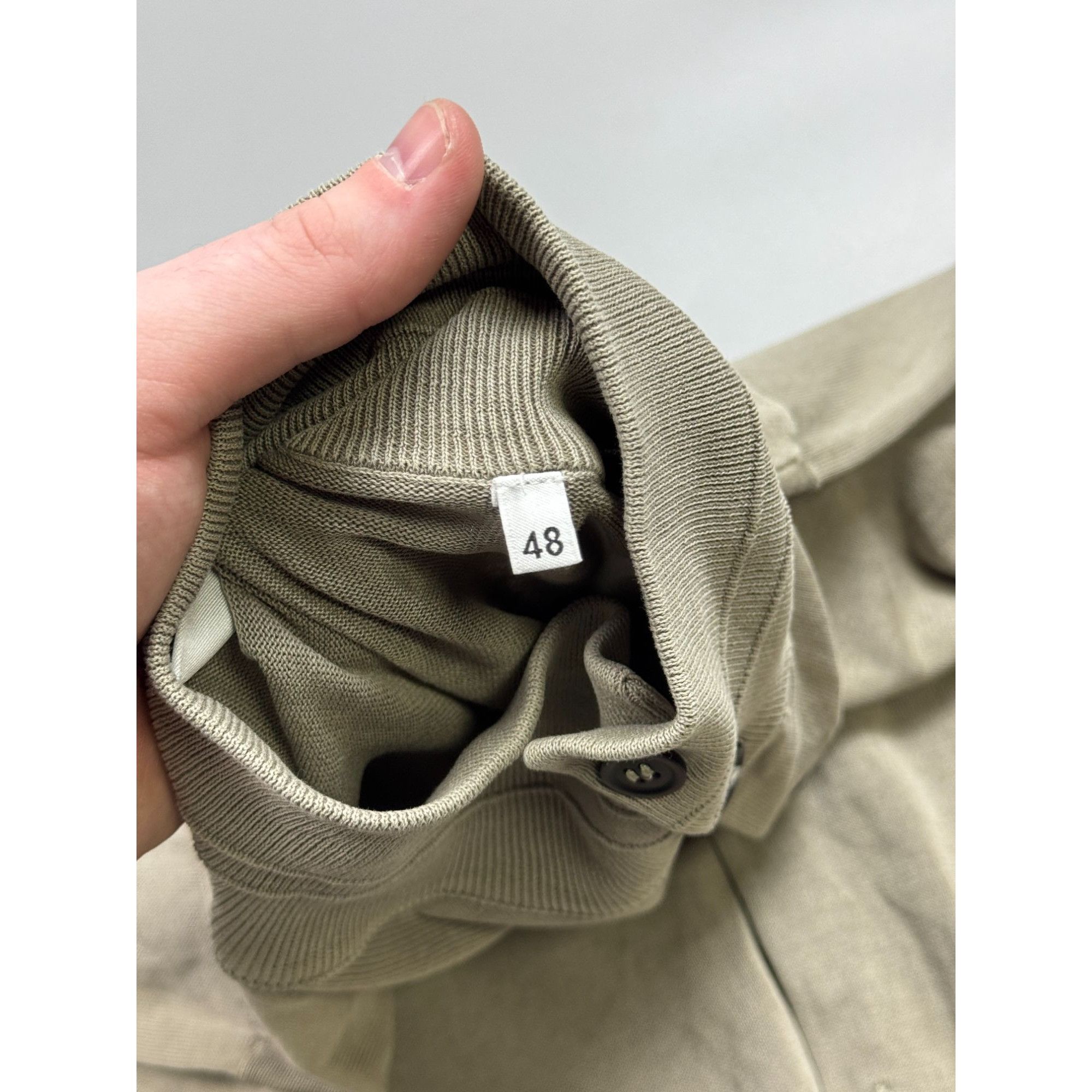 Aspesi Alberto Aspesi Stand Neck Cotton Knit Sweater (Y1271) Size US M / EU 48-50 / 2 - 5 Thumbnail
