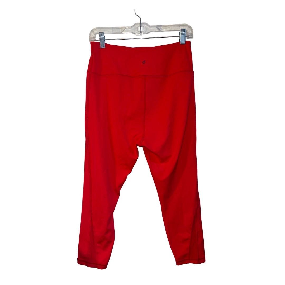 Peloton Peloton Red Leggings Tights Capri Athletic Activewear Gym Size 29" - 3 Thumbnail