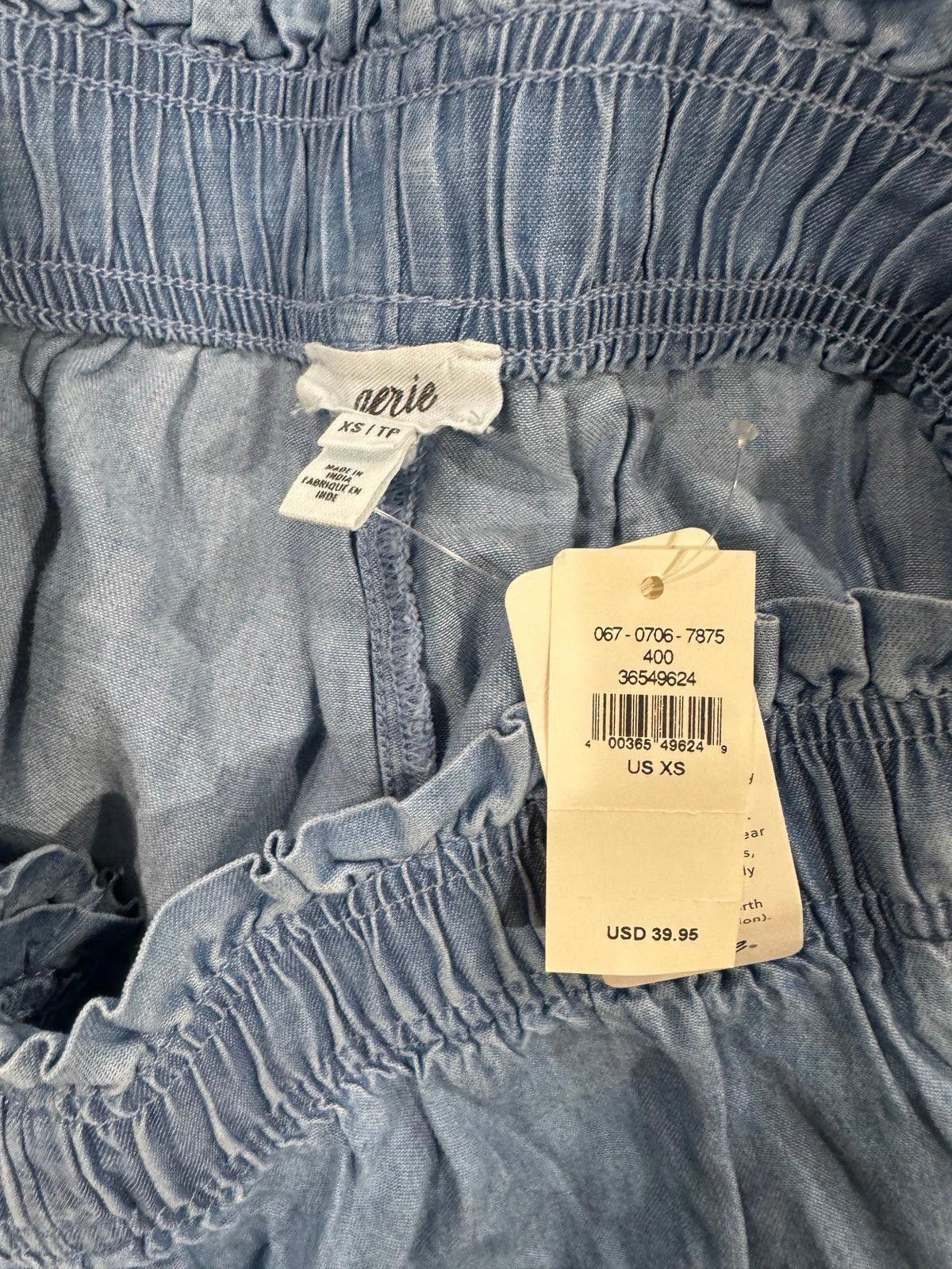 American Eagle Outfitters Aerie XS NWT fabric shorts Size 26" / US 2 / IT 38 - 3 Thumbnail