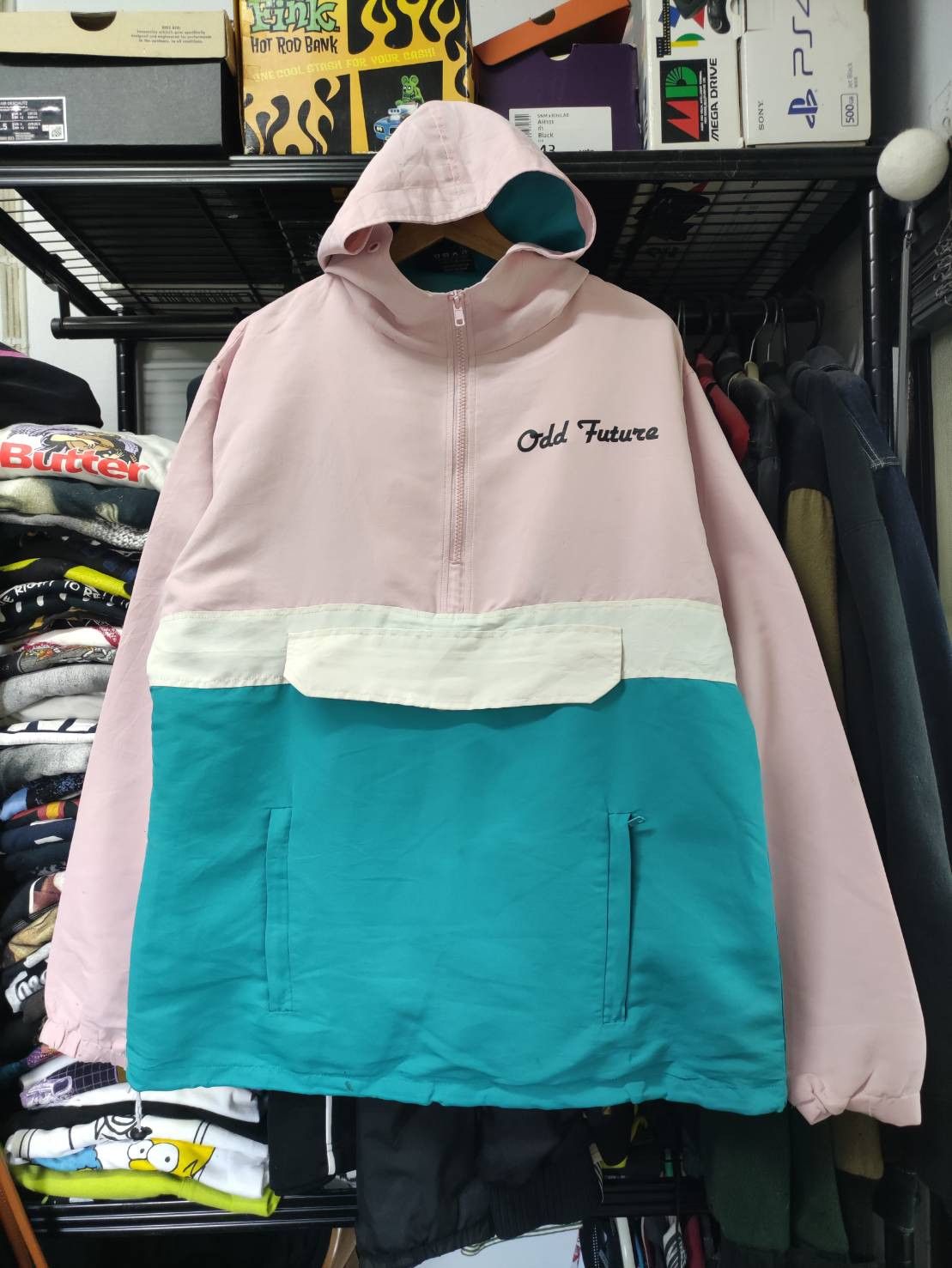 Golf Wang Odd Future Donut Half Zip Windbreaker Hoodie Jacket Size US M / EU 48-50 / 2 - 1 Thumbnail