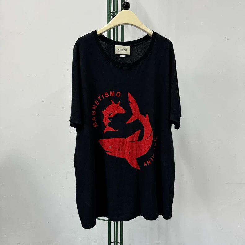 Gucci Shark print short sleeves