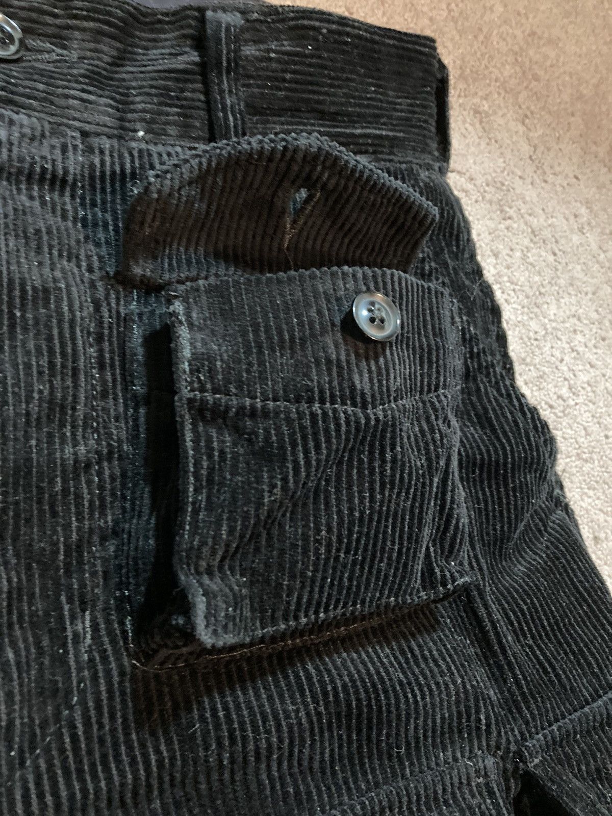 Engineered Garments FA Pant FW20 Black 8W Corduroy Size US 30 / EU 46 - 20 Thumbnail