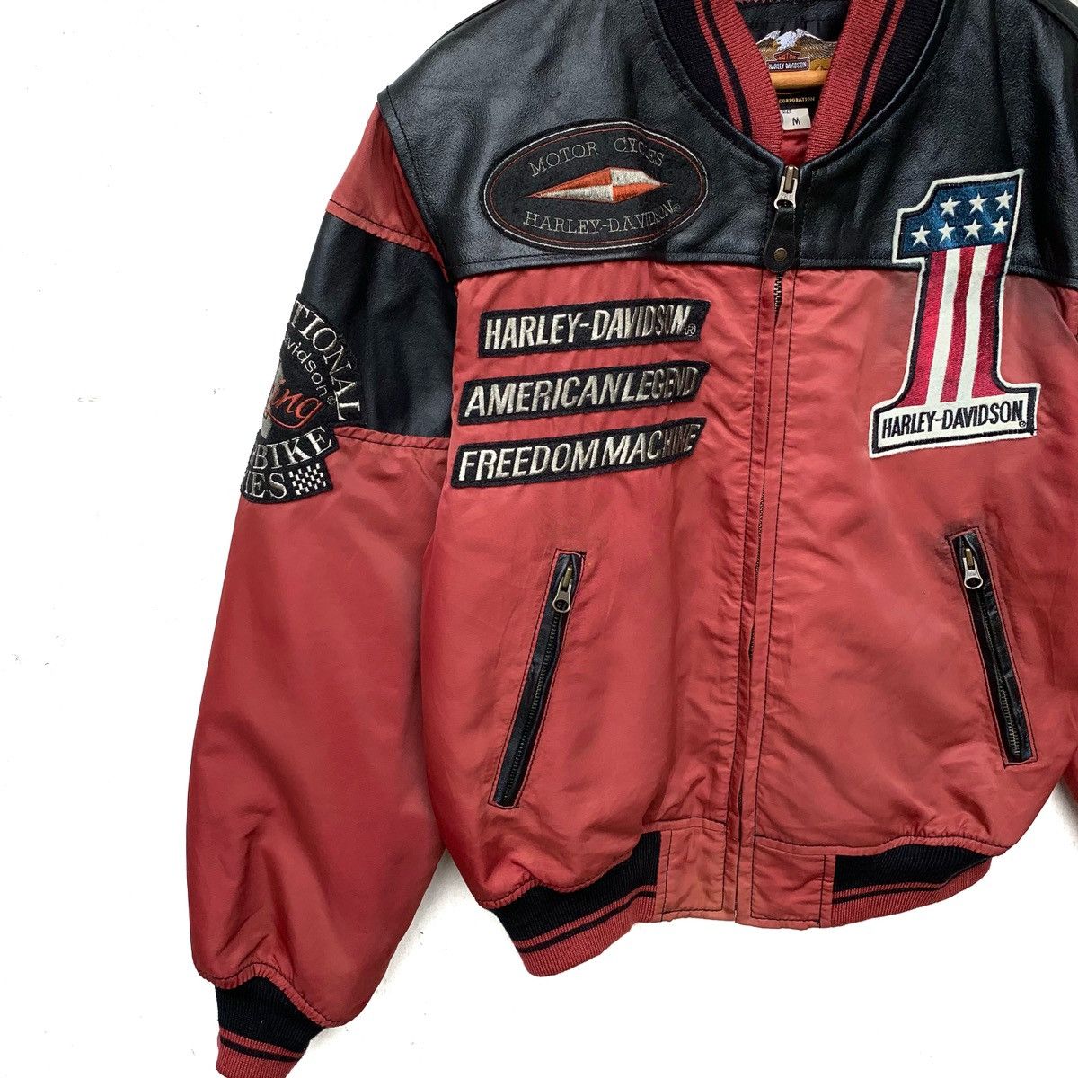Harley Davidson Vintage Harley Davidson Motor Cycles Bomber Jacket Size US M / EU 48-50 / 2 - 4 Thumbnail
