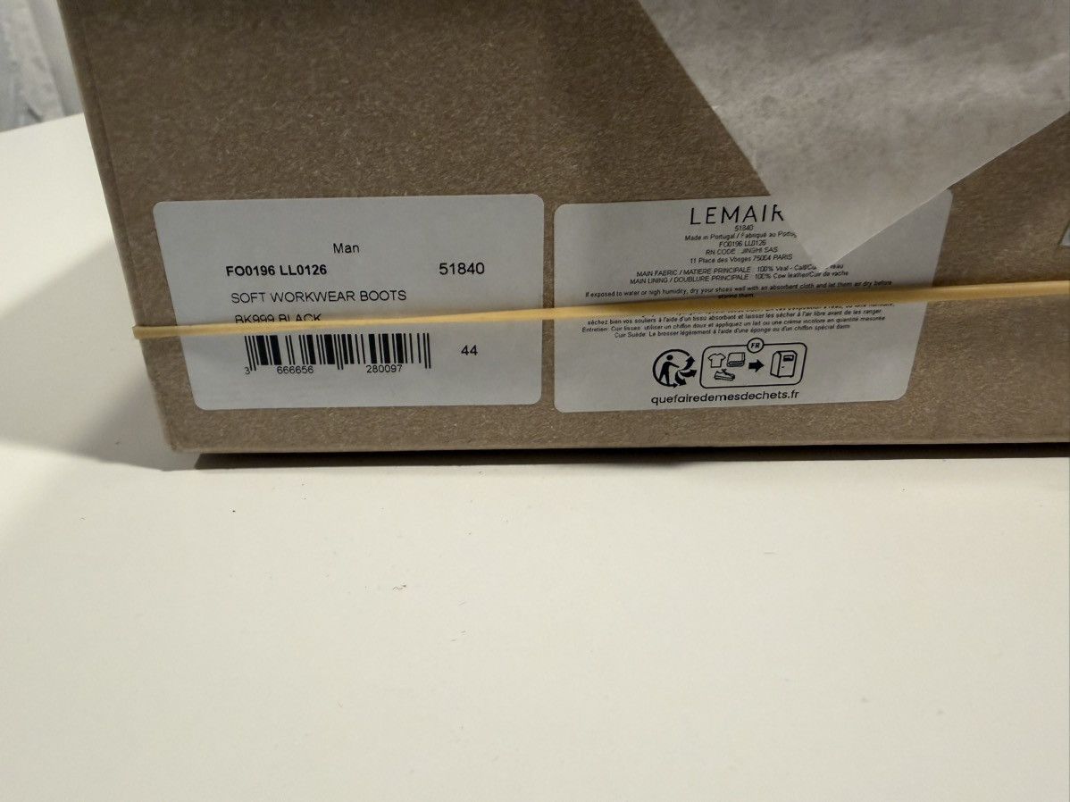 Lemaire Lemaire mens worker soft boots. 44/11 Size US 11 / EU 44 - 9 Thumbnail