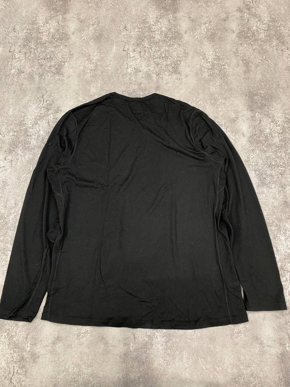 Icebreaker Icebreaker Men Merino Wool Long Sleeve Everyday 200 Black Size US XXL / EU 58 / 5 - 6 Thumbnail