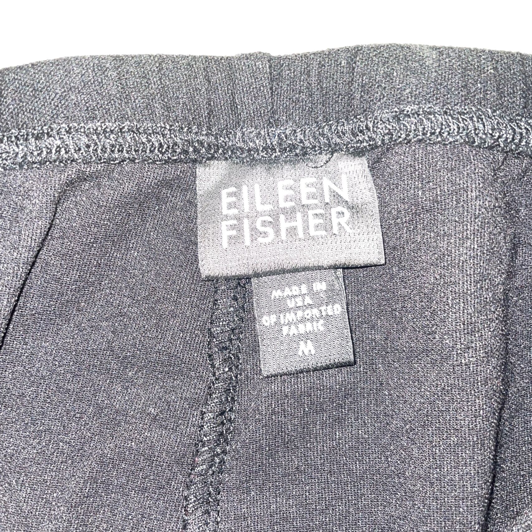 Eileen Fisher Eileen Fisher Pants Womens M Black Dress Pants Regular Size M Women Size 32" / US 10 / IT 46 - 3 Thumbnail