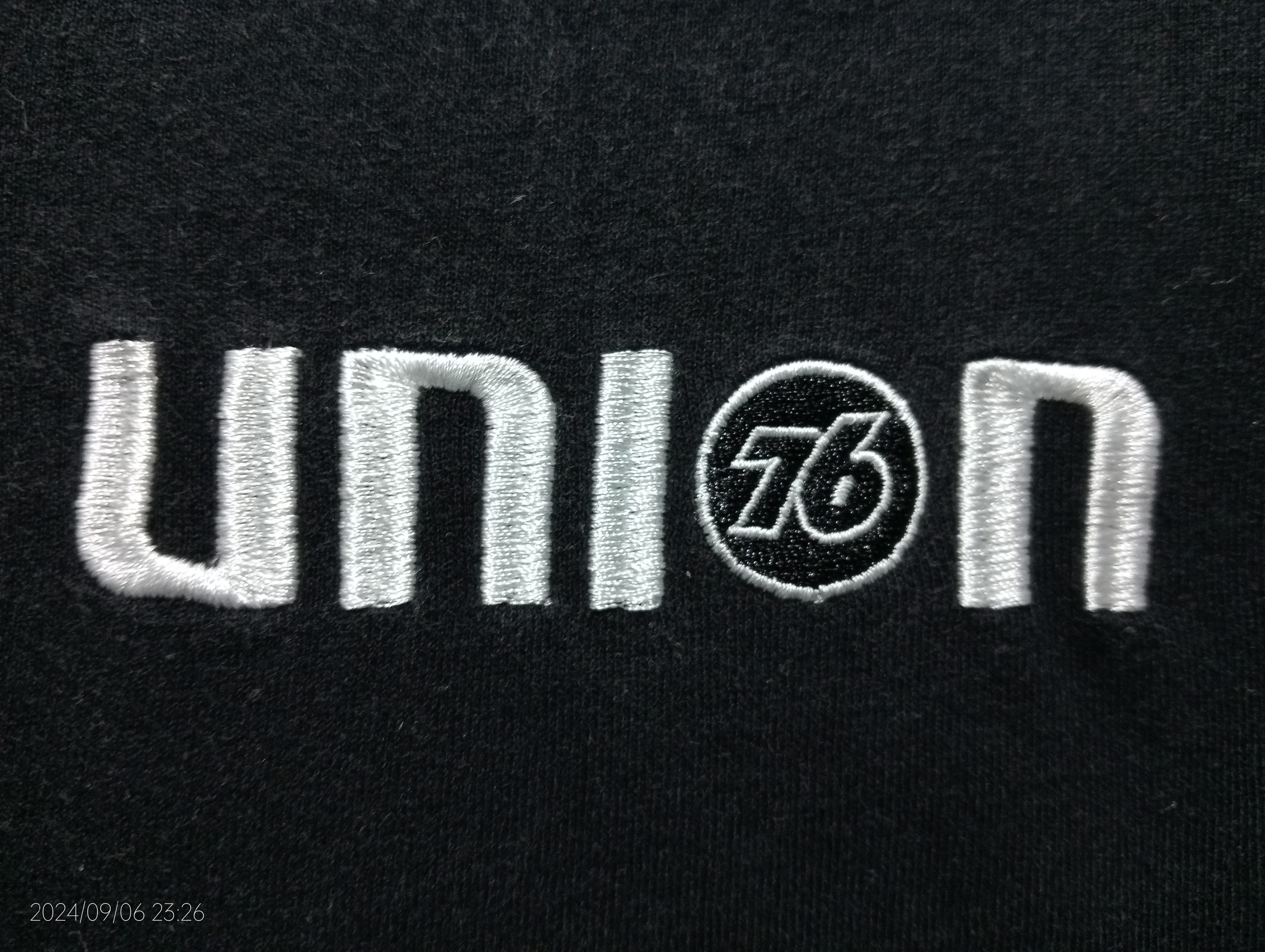 Japanese Brand Vintage Union 76 Embroidery Long Sleeve Tshirt Size US L / EU 52-54 / 3 - 3 Thumbnail