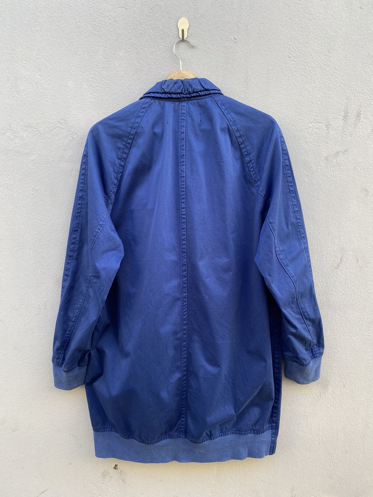 Designer × Issey Miyake × mercibeaucoup Mercibeaucoup by ISSEY MIYAKE Long Parka Blue Garment-Dyed Size US L / EU 52-54 / 3 - 9 Thumbnail