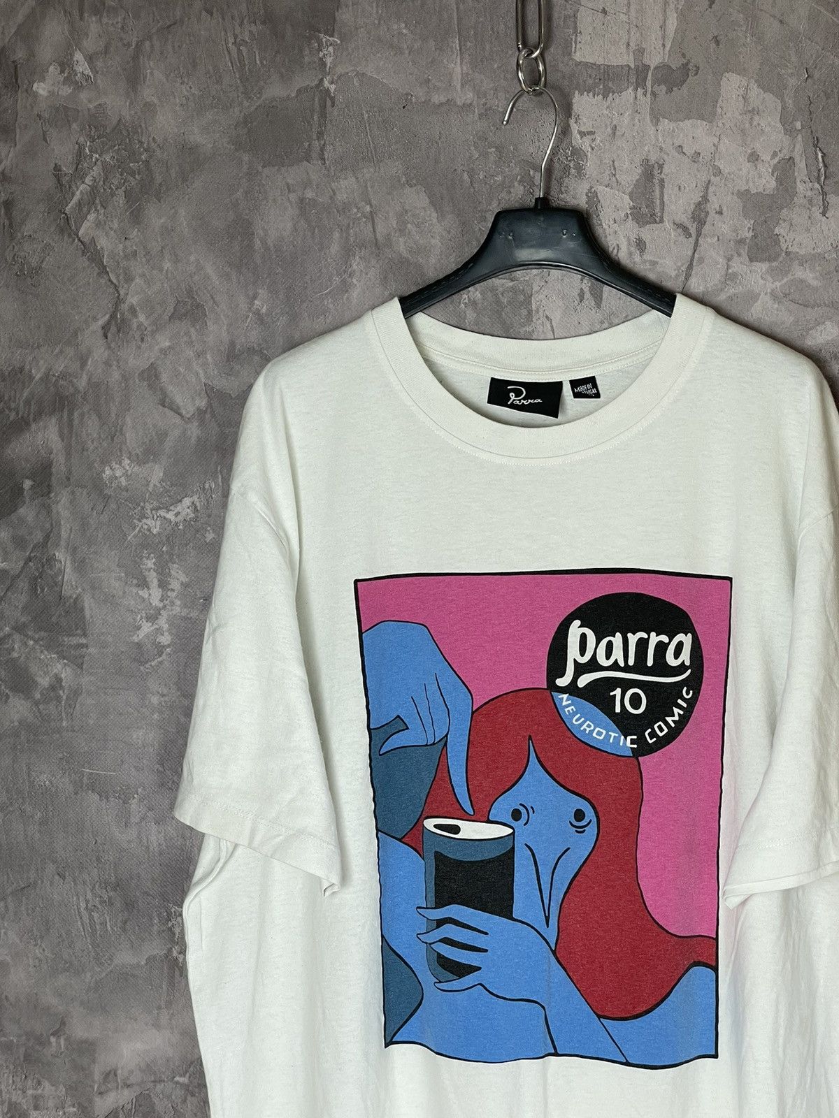 Hypebeast By Parra Men’s Graphic T Shirt in White Size XL Size US XL / EU 56 / 4 - 3 Thumbnail