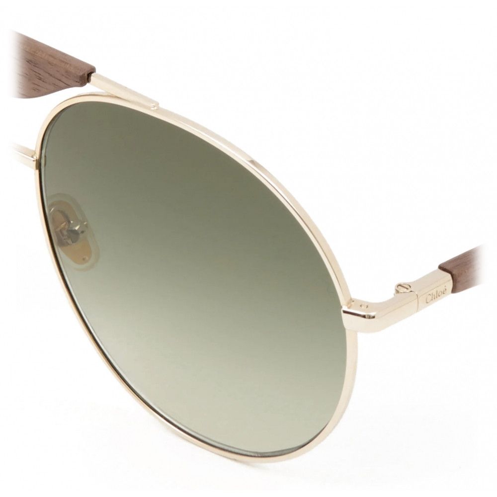 Chloe o1loc1c1024 Size: OS / Melia Sunglasses in Grad Green/Brown Size ONE SIZE - 3 Thumbnail