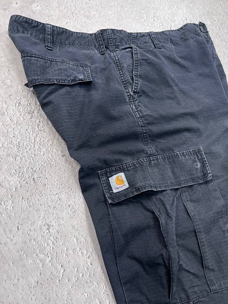 Carhartt × Carhartt Wip × Vintage Vintage Carhartt Cargo Pants Style Faded Distressed Sk8 Y2K Size US 38 / EU 54 - 7 Thumbnail