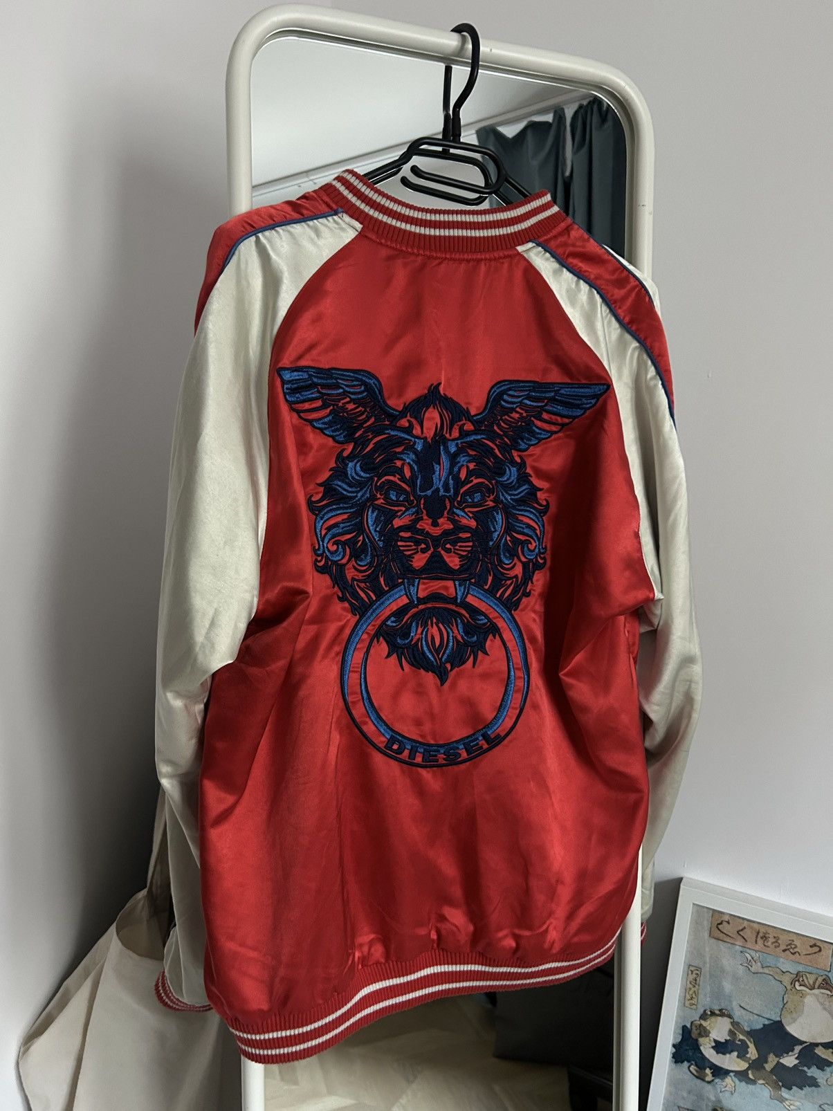Diesel Diesel Vintage Reversible Bomber Jacket Japan Style Size US M / EU 48-50 / 2 - 7 Thumbnail