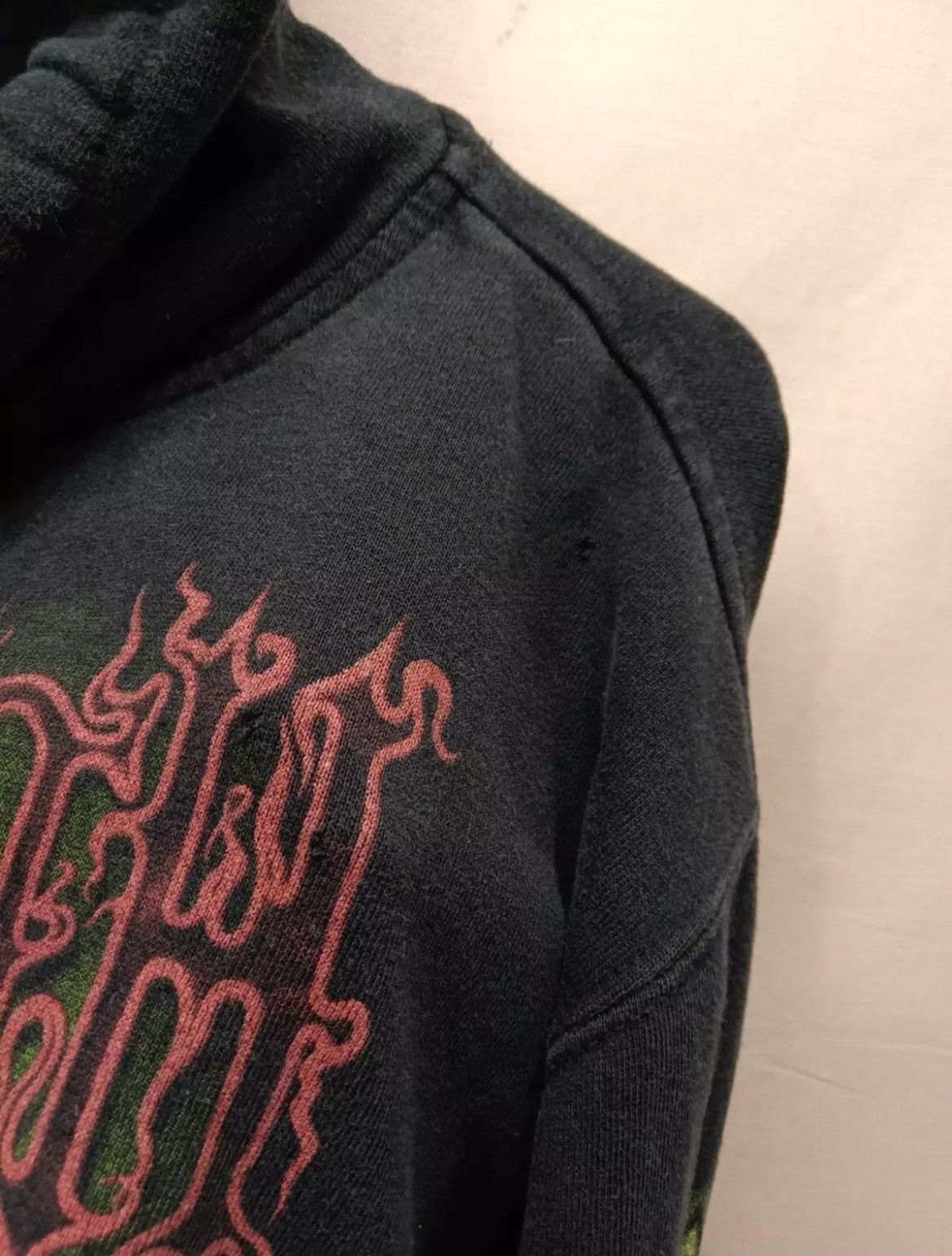 Band Tees × Vintage Vintage Cradle of Filth 2000s Band Hoodie Size US L / EU 52-54 / 3 - 8 Thumbnail