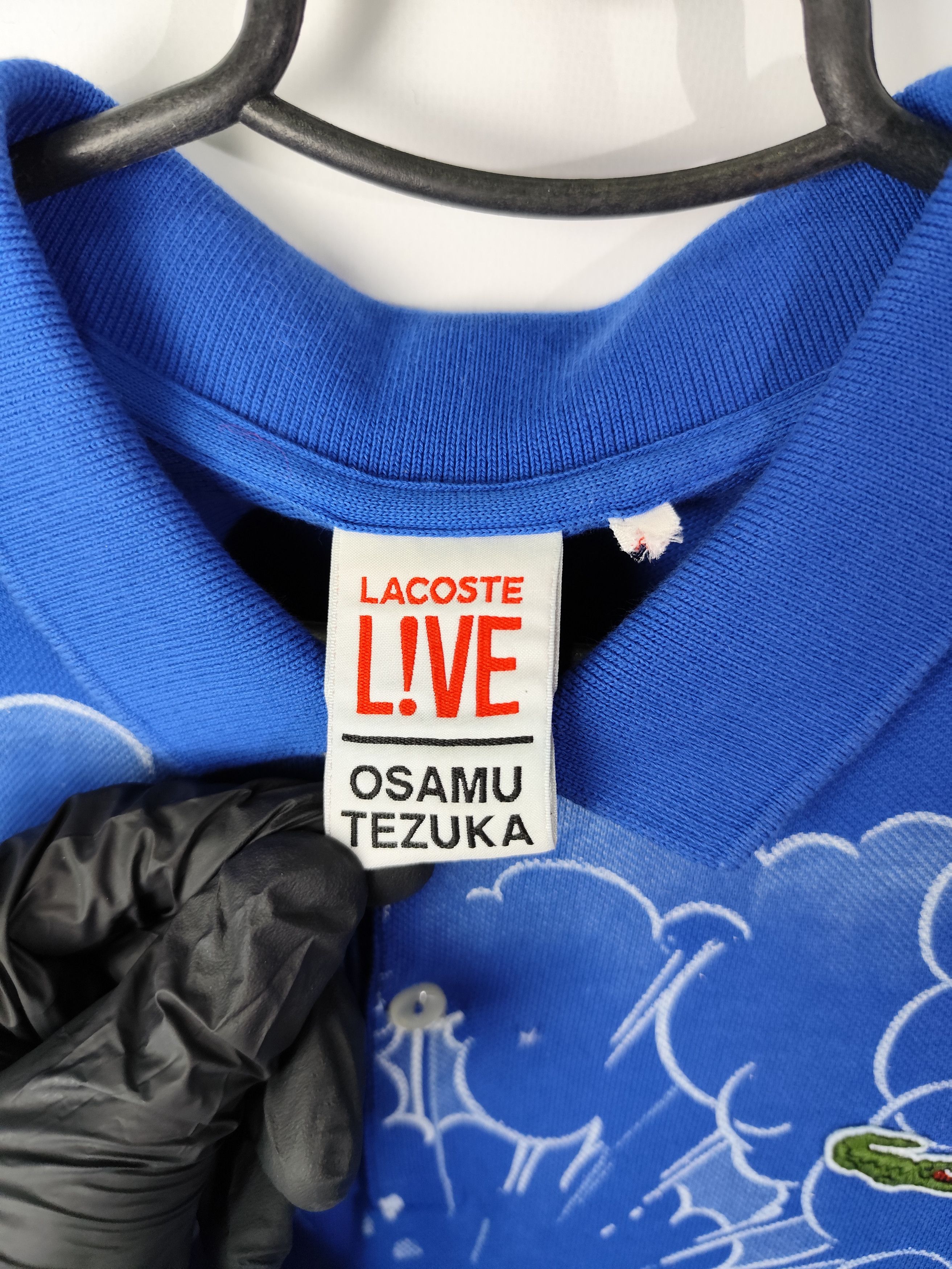 Lacoste Vintage streetwear designer Lacoste LIVE OSAMU TEZUKA Tee Size US M / EU 48-50 / 2 - 3 Thumbnail