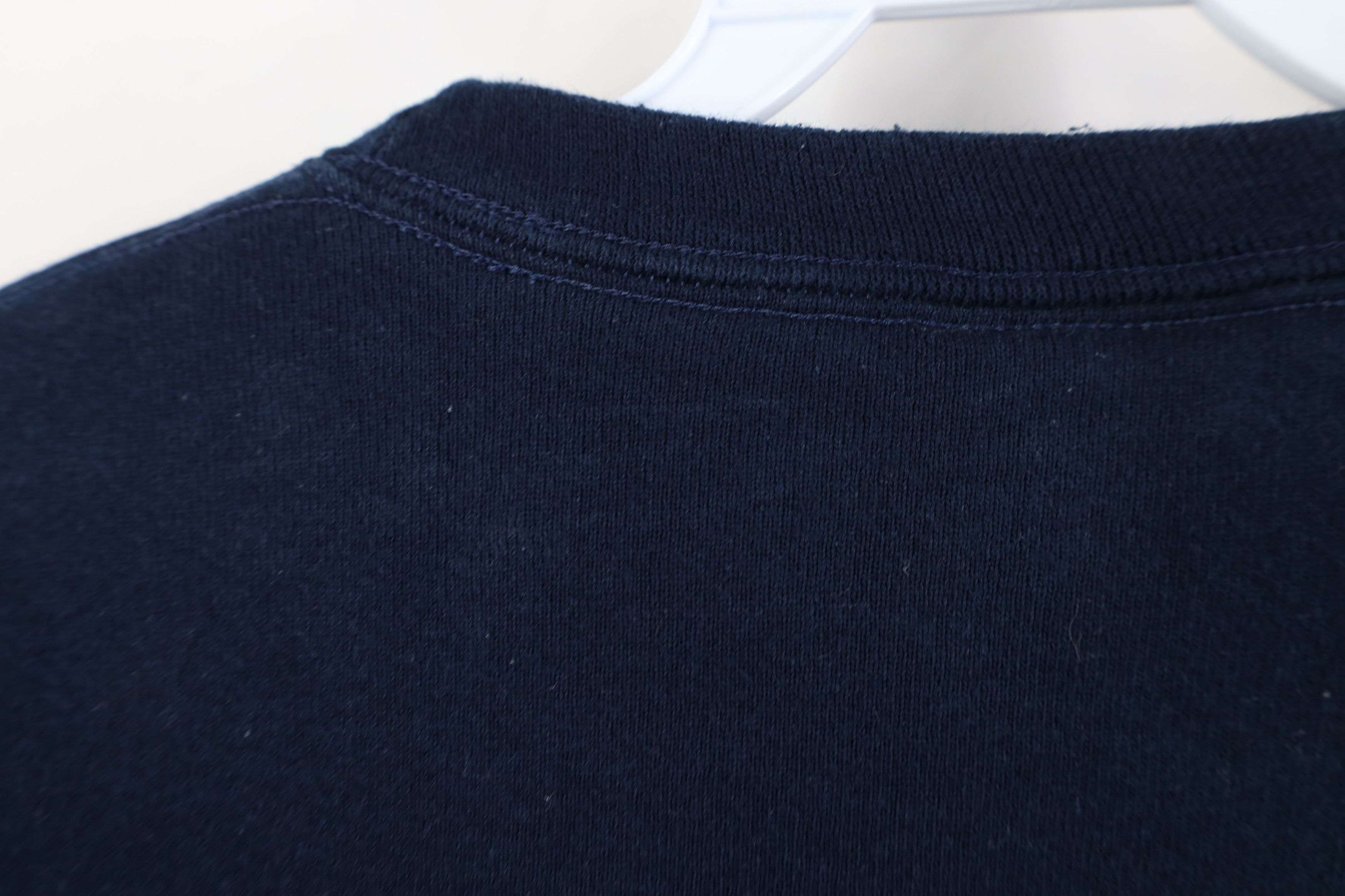 Vintage Vintage 90s Streetwear Heavyweight Crewneck Sweatshirt Blue Size M / US 6-8 / IT 42-44 - 10 Thumbnail