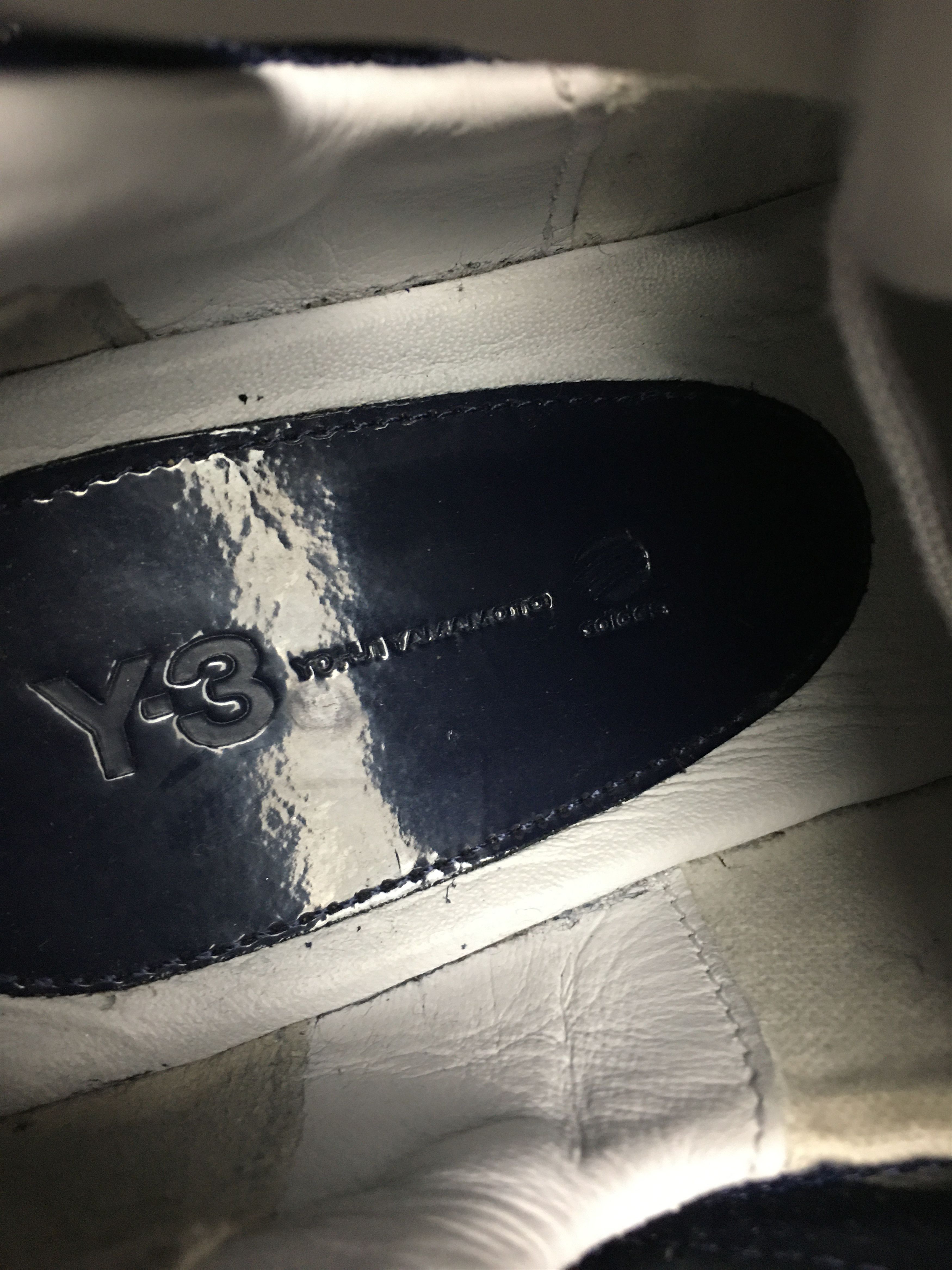 Adidas × Y-3 Adidas Y-3 Yohji Yamamoto Navy Mens Sneakers US 10 EU 43 Size US 10 / EU 43 - 10 Thumbnail