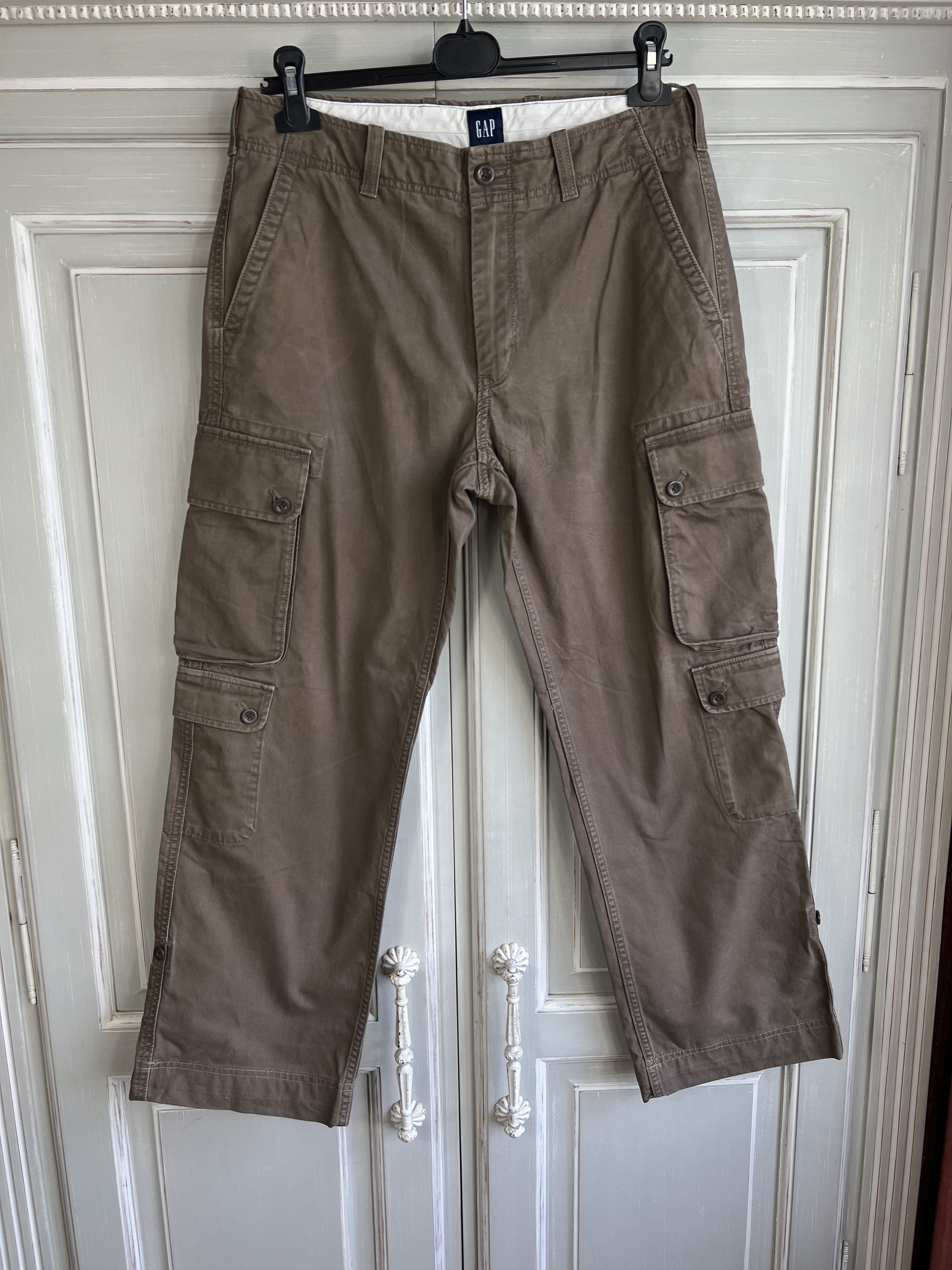 Gap GAP CARGO PANTS BROWN SIZE 31 Size US 31 - 1 Thumbnail