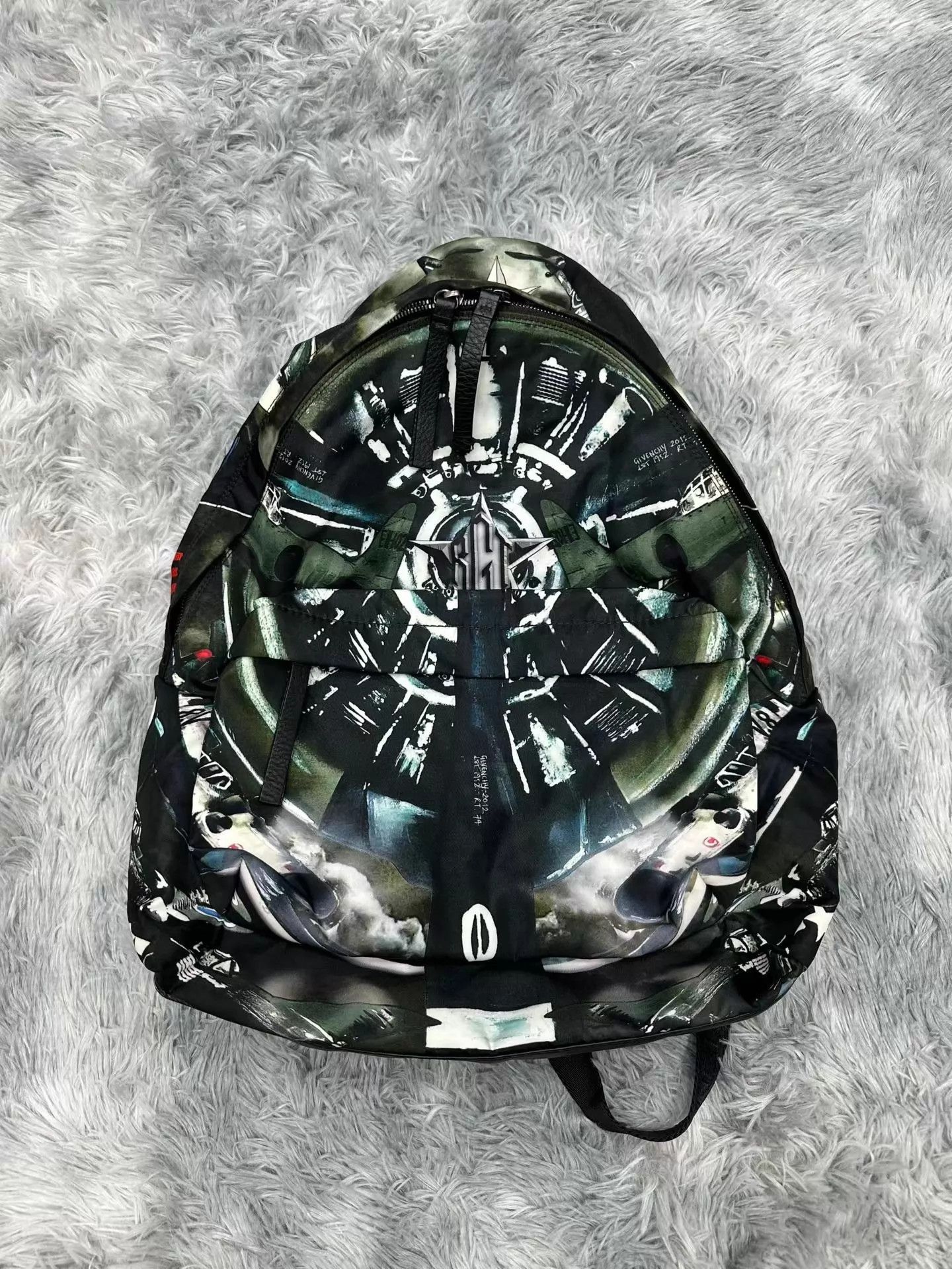 Givenchy Givenchy Bicolor Leather Plane Backpack New Size ONE SIZE - 1 Thumbnail