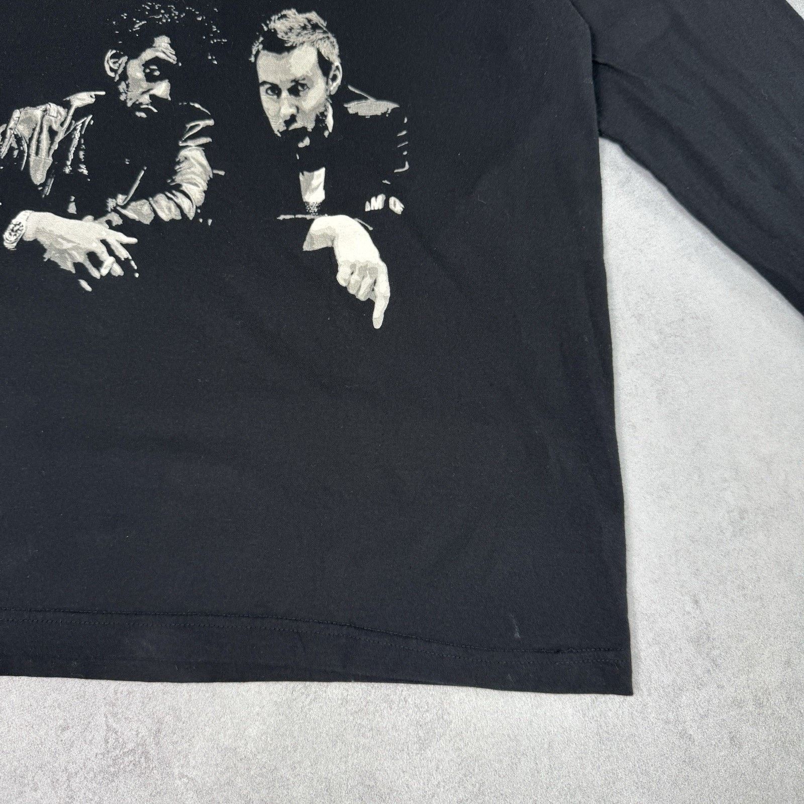 Vintage Massive Attack Band Long Sleeve Band Tvshirt Size S Black Size US S / EU 44-46 / 1 - 10 Thumbnail