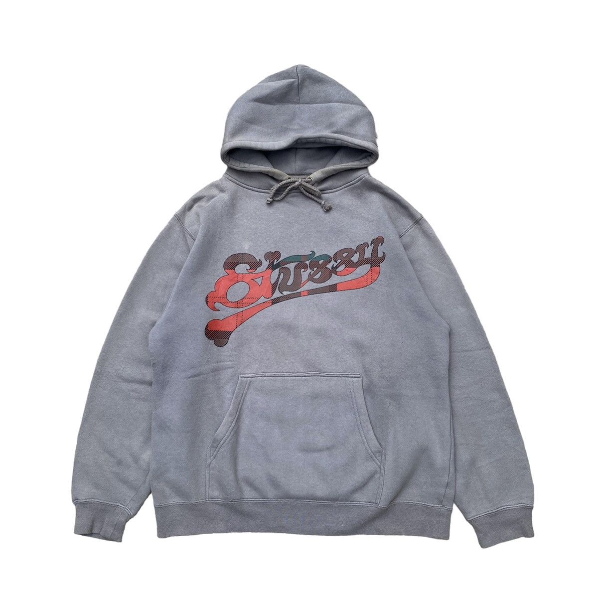 image of Stussy 80 Nyltla Chapter Hoodie in Grey, Men's (Size Medium)