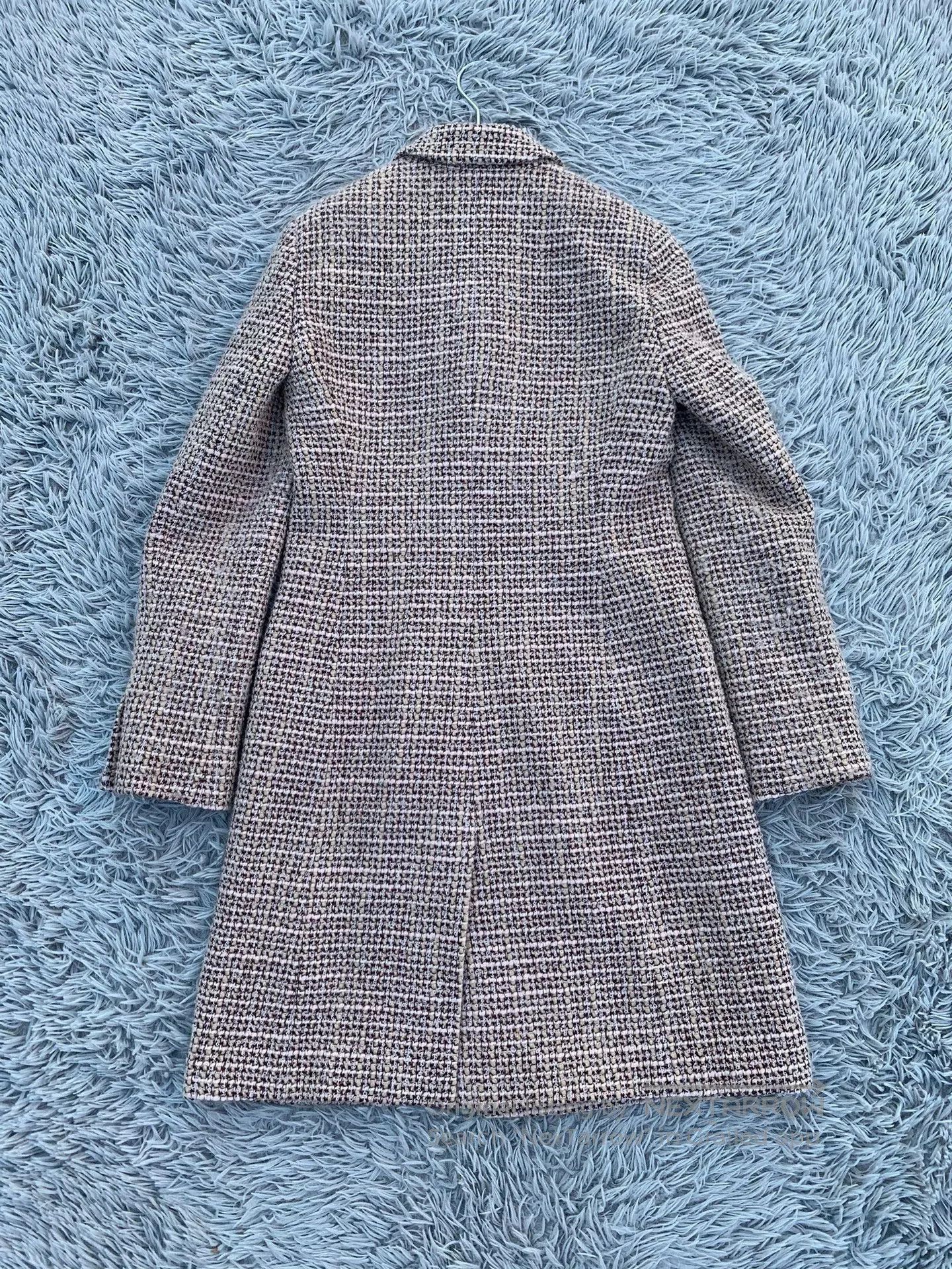 Dior Dior Wool Coat with Woven Badge. Size US S / EU 44-46 / 1 - 5 Thumbnail