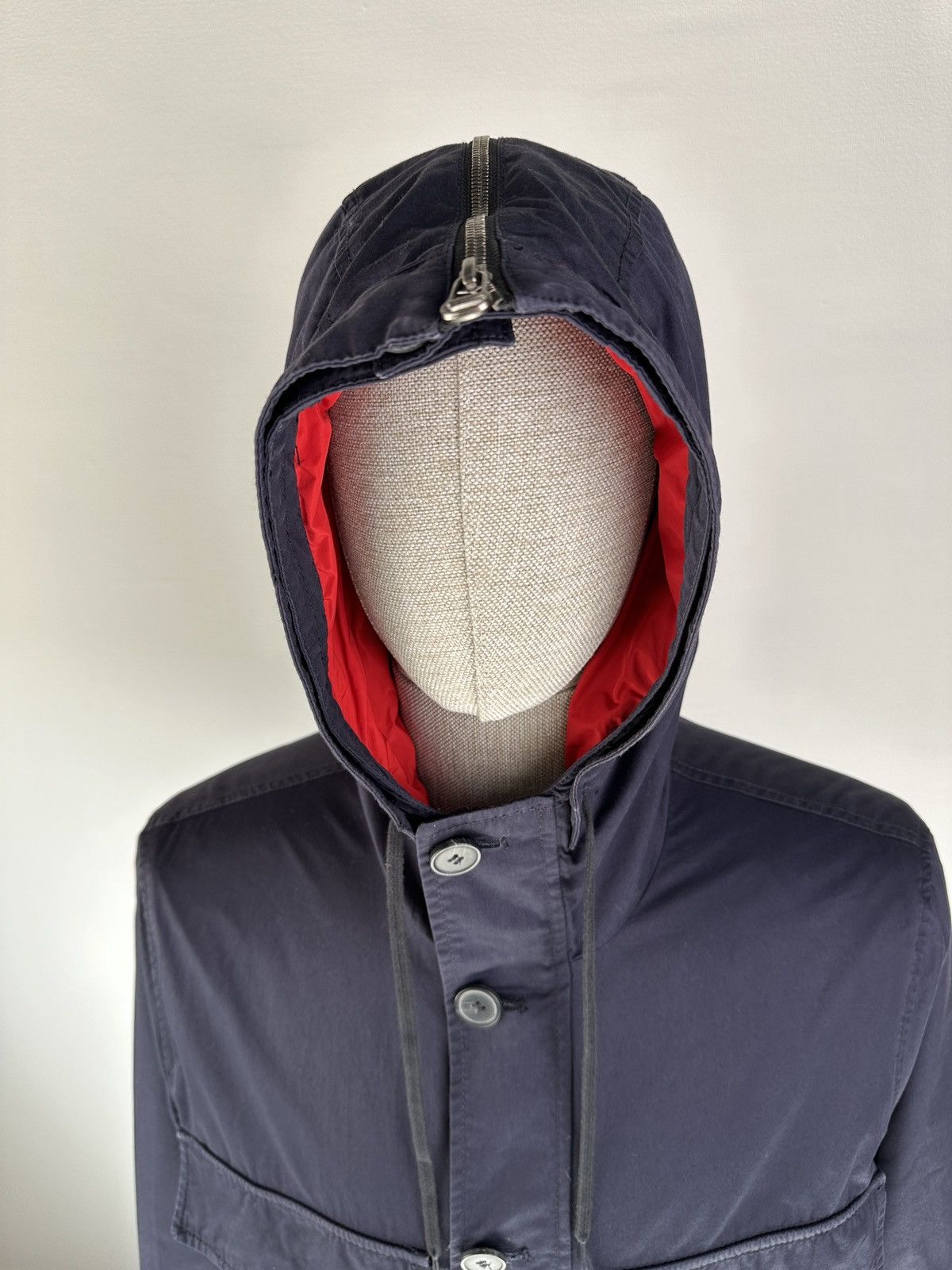 Marni MARNI for H&M Hooded Jacket Navy Multipocket Parka Size US M / EU 48-50 / 2 - 8 Thumbnail