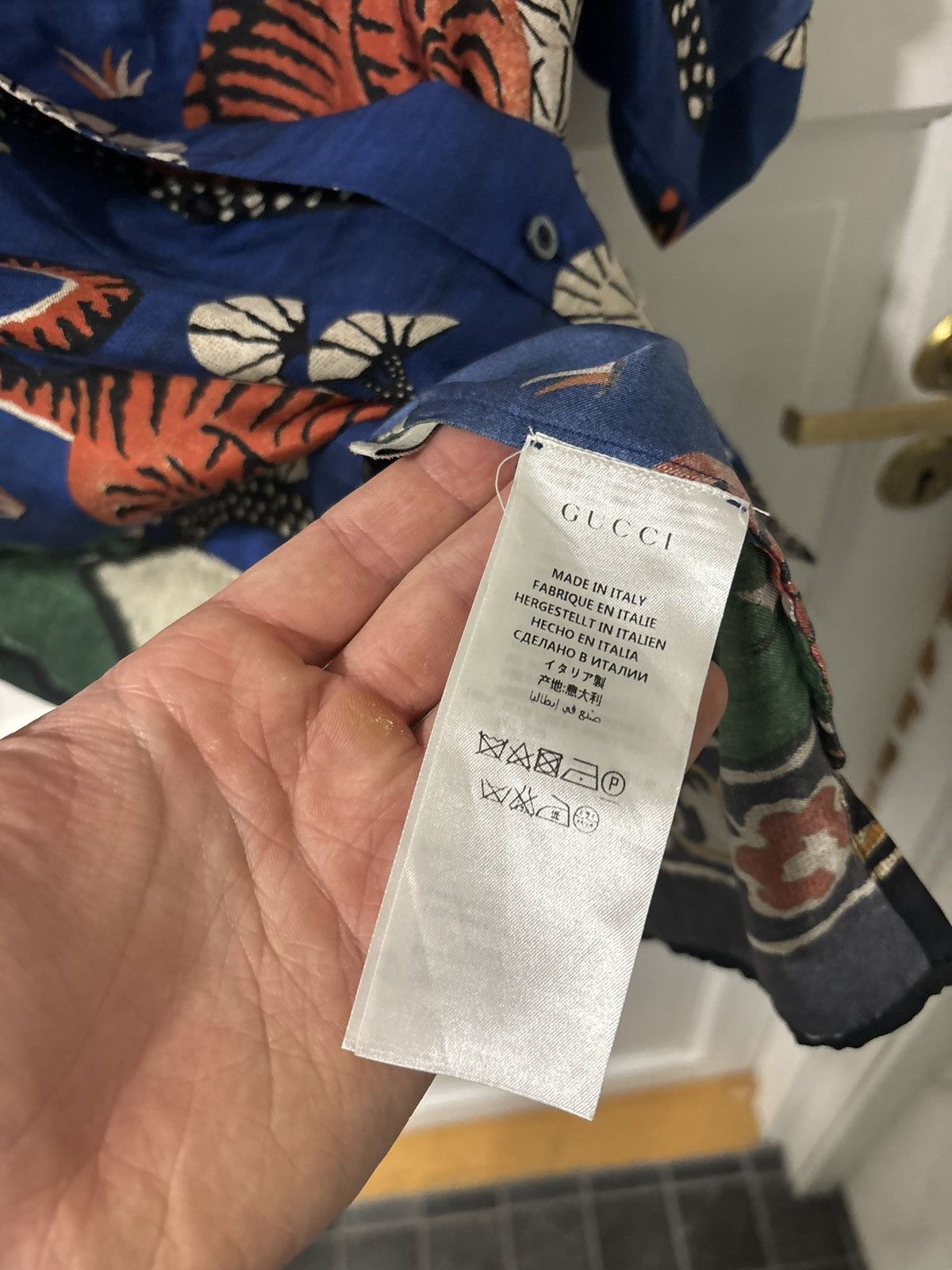 Gucci Bengal shirt(rare Size US L / EU 52-54 / 3 - 5 Thumbnail