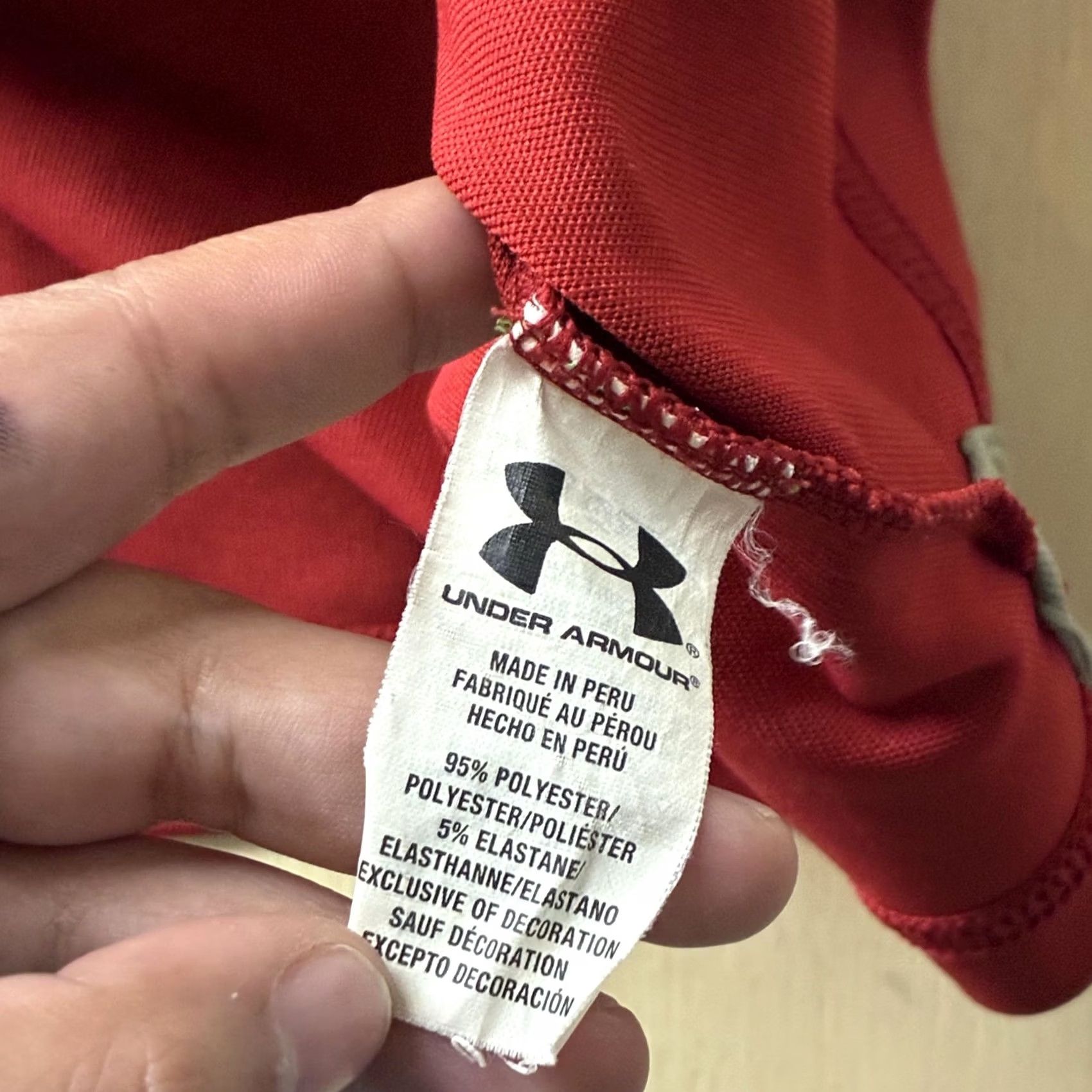 Under Armour Under Armour Polo Shirt Mens XL Red HeatGear Golf Short Sleeve Performance Size US XL / EU 56 / 4 - 4 Thumbnail