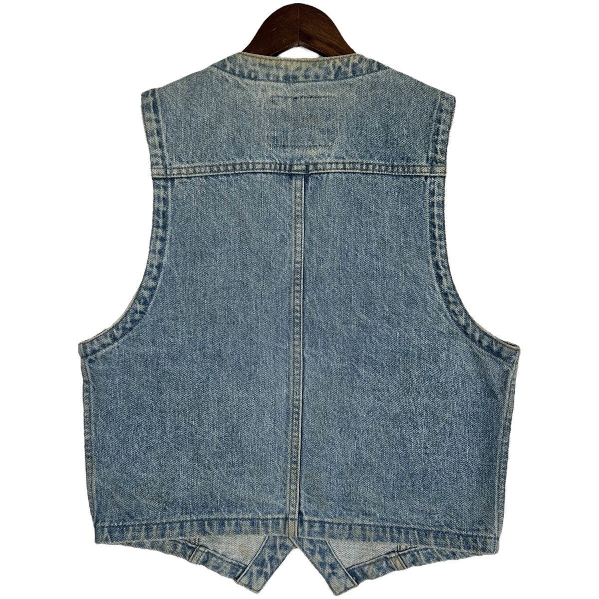 Big John 80s Vintage Big John Padded Pocket Denim Vest Size US S / EU 44-46 / 1 - 2 Thumbnail