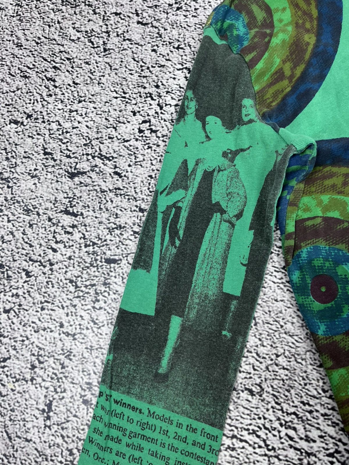 Desigual Vintage Gaultier Style Desigual printed turtleneck size M Size M / US 6-8 / IT 42-44 - 3 Thumbnail