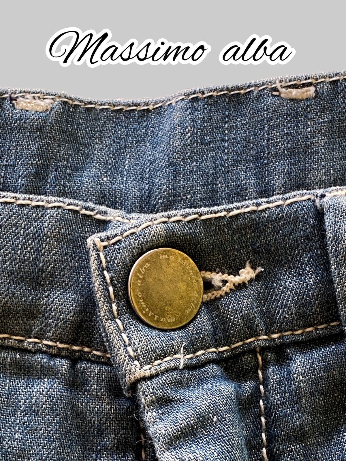 Massimo Alba × Vintage Vintage Massimo Alba Relaxed Fit Jeans Size 28" / US 6 / IT 42 - 4 Thumbnail