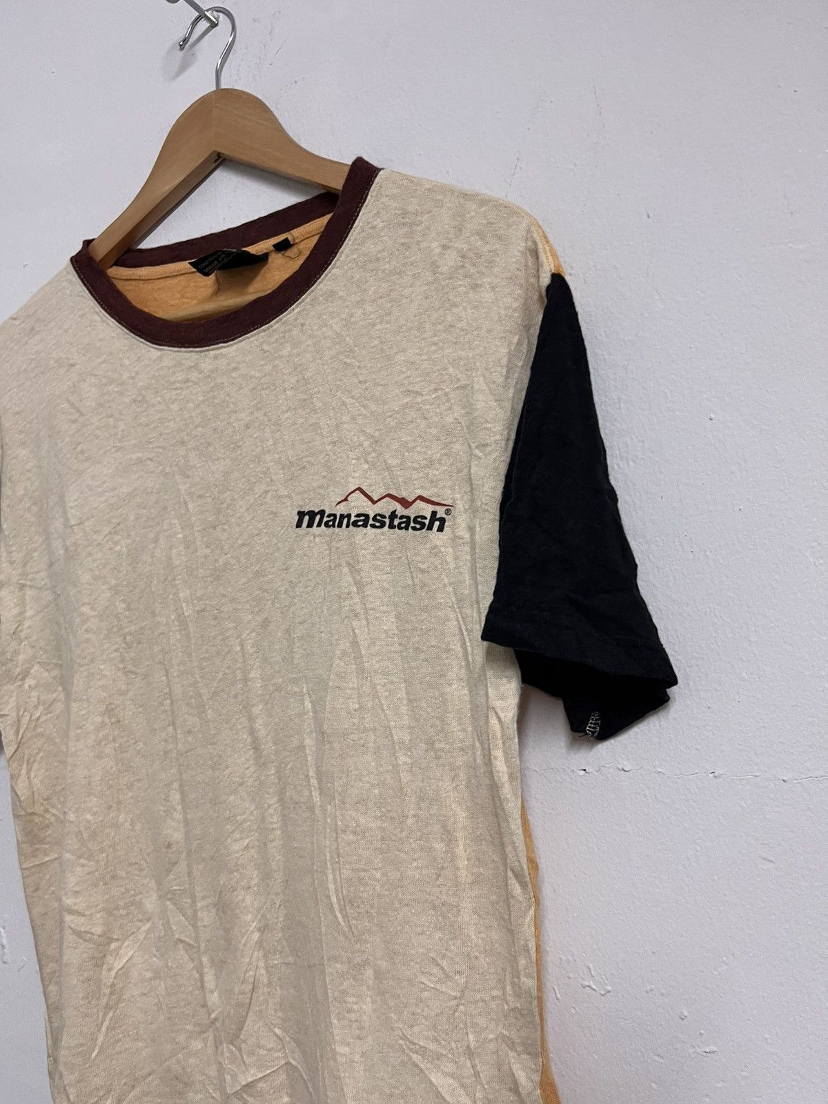 Manastash Manastash Hemp Fabric Colourblock Tee Size US L / EU 52-54 / 3 - 7 Thumbnail