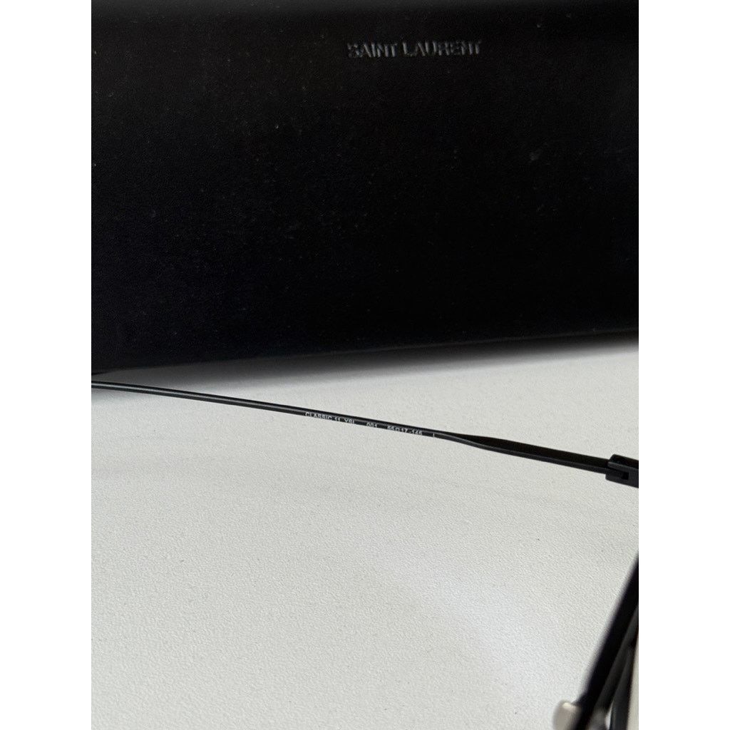 Saint Laurent Paris NEW Saint Laurent Classic 11 Bluelight Black Sunglasses Size ONE SIZE - 9 Thumbnail