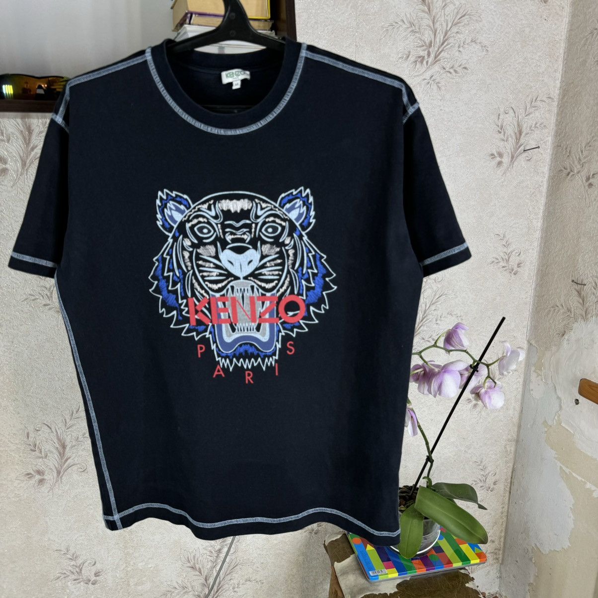 Kenzo Kenzo Paris Tiger T shirt Black Luxury Streetwear Sz M Size US M / EU 48-50 / 2 - 4 Thumbnail