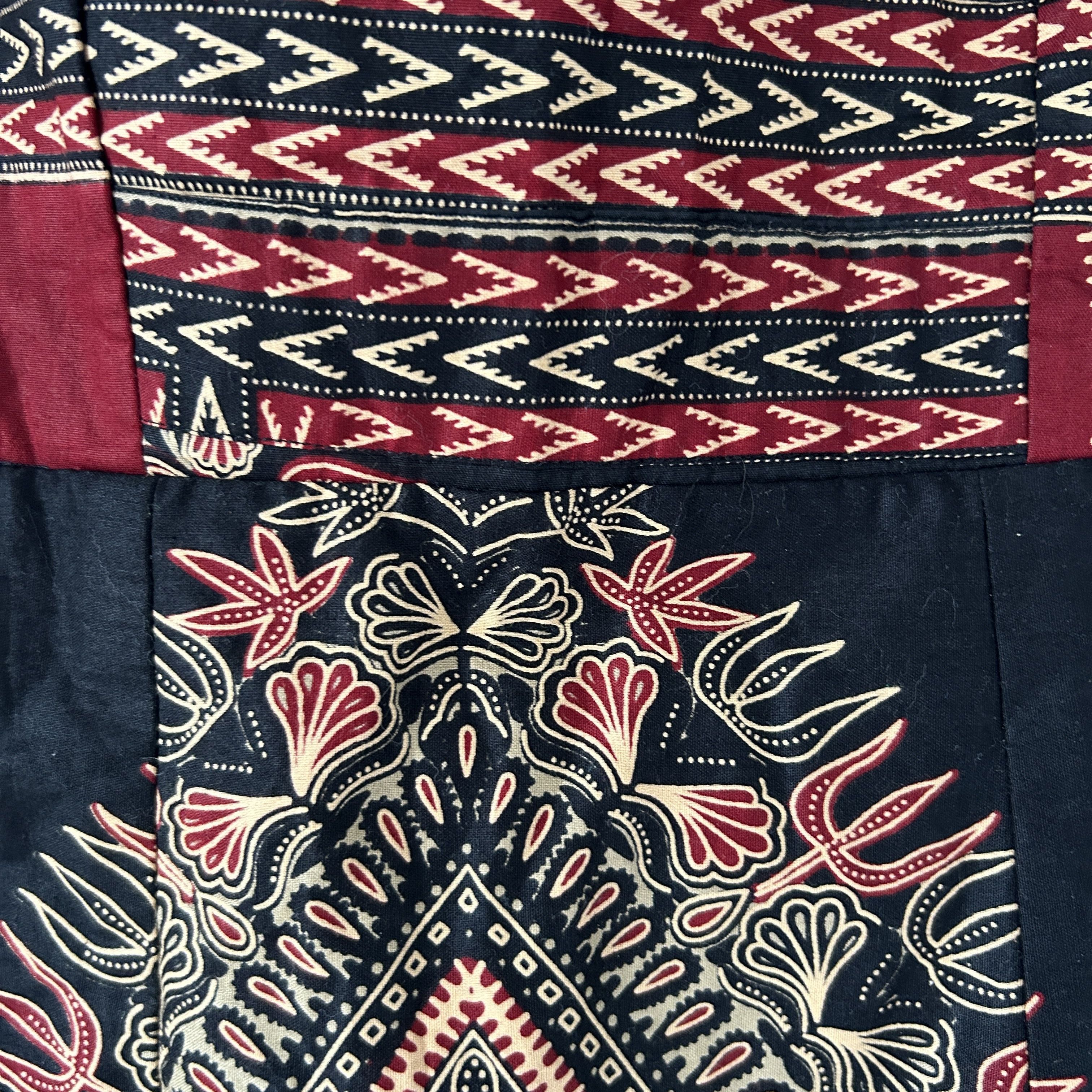 Vintage Vintage 90s handmade African print strapless body con dress Size S / US 4 / IT 40 - 9 Thumbnail