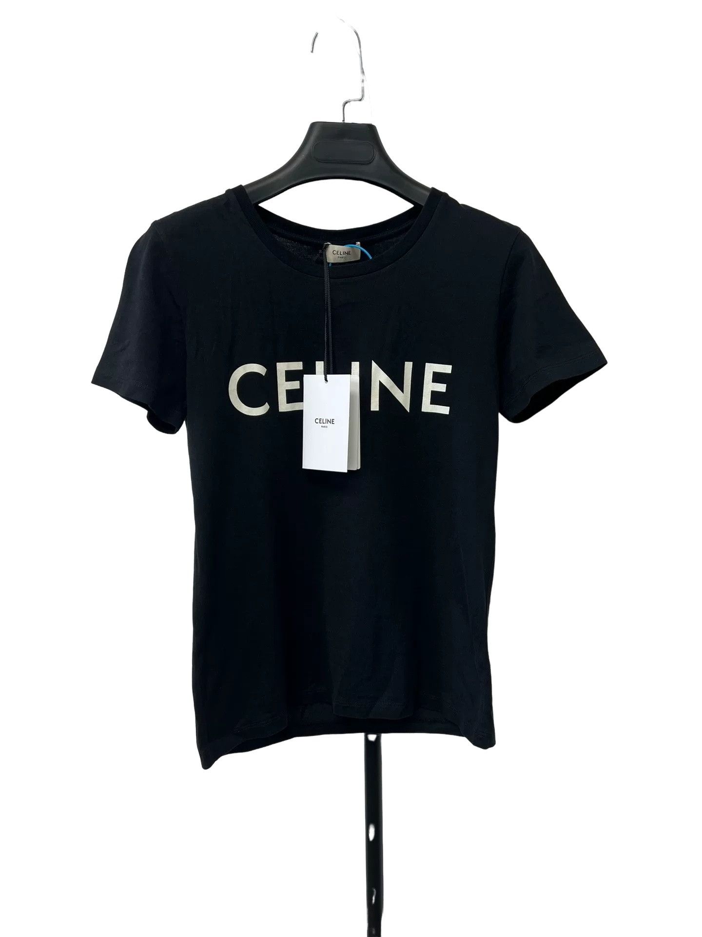 Celine Celine Logo Slogan T-Shirt XS Size XS / US 0-2 / IT 36-38 - 1 Thumbnail