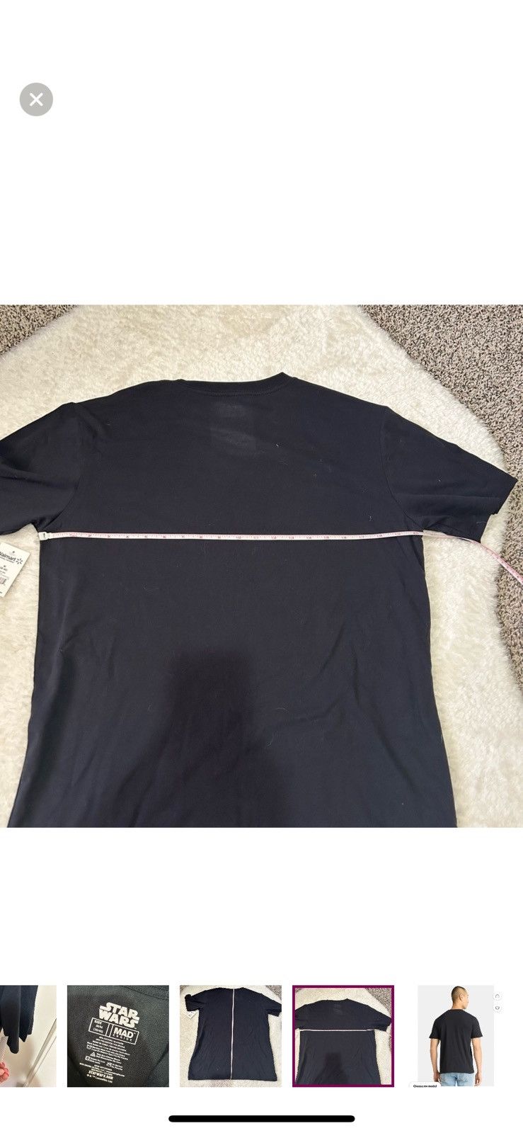 Mad Engine Mad engine Star Wars medium black darth vader dad tee Size US M / EU 48-50 / 2 - 5 Thumbnail