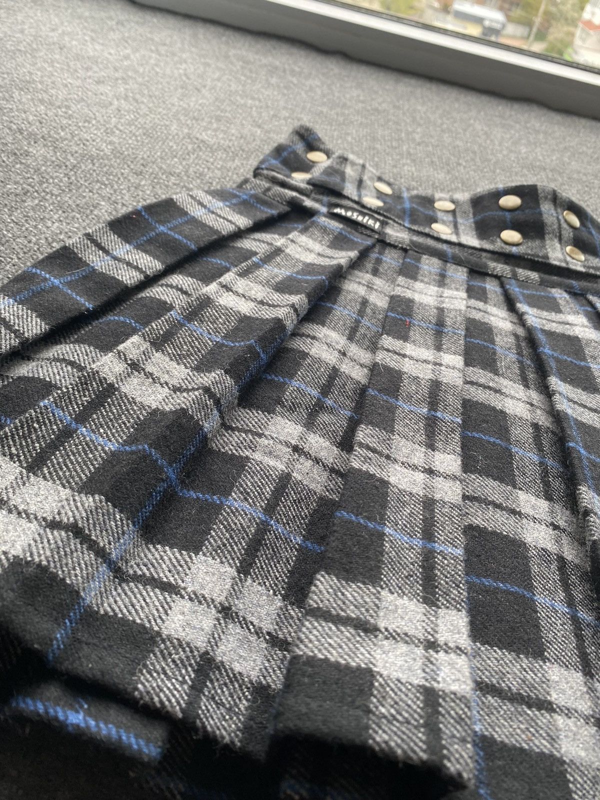 Other 🔥Moshiki Gothic India Wool Designer Skirt one size rare Size 27" / US 4 / IT 40 - 15 Thumbnail
