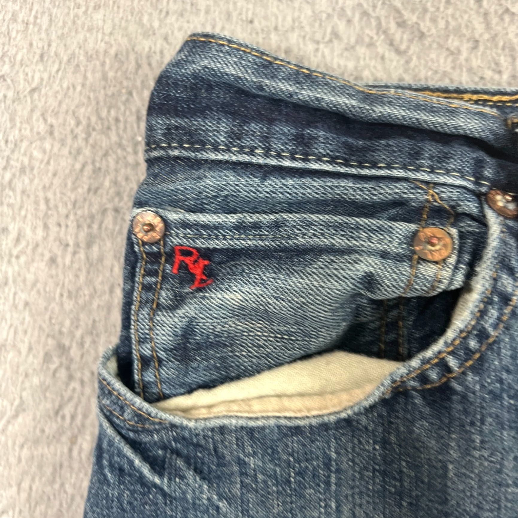 Polo Ralph Lauren VINTAGE Polo Ralph Lauren Jeans Men 36x31 Straight Leg Blue Denim Classic 867 5-Pocket Size US M / EU 48-50 / 2 - 5 Thumbnail