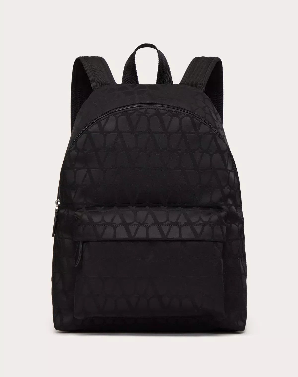 Valentino oc11z0725 Size: OS/ Toile Iconographe Backpack in Black Size ONE SIZE - 1 Thumbnail