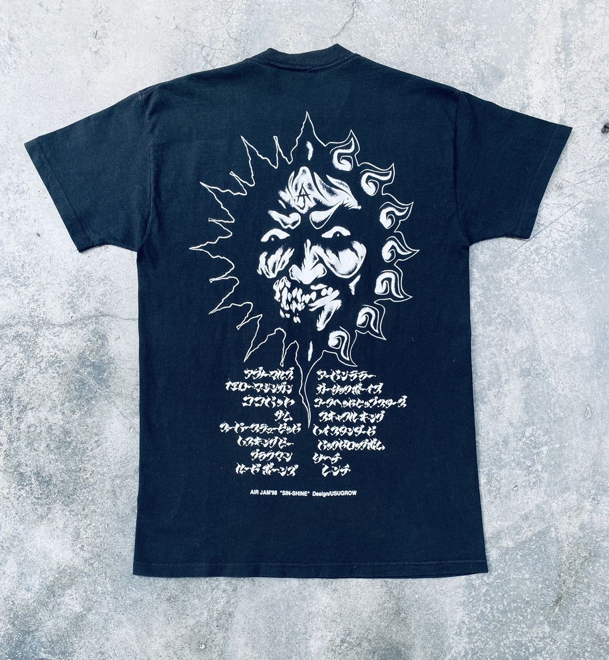 Band Tees Vintage 90s Air Jam Sin Shine Band Back Print Tees Size US S / EU 44-46 / 1 - 1 Thumbnail