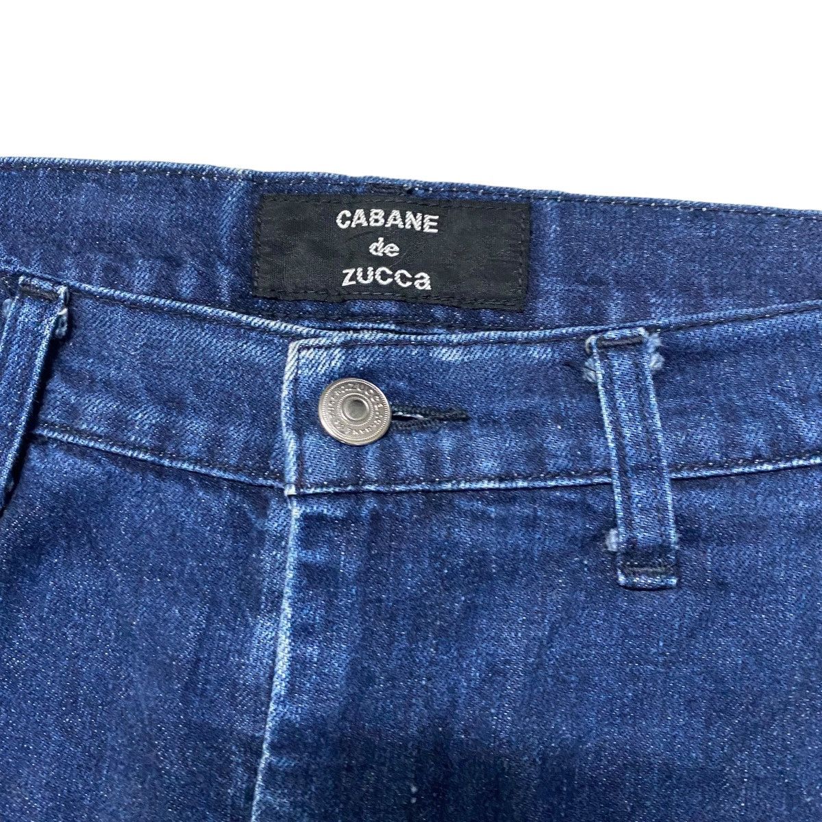 CABANE de ZUCCa Cabane De Zucca Denim Fatigue Pants Indigo Dye Size US 30 / EU 46 - 6 Thumbnail