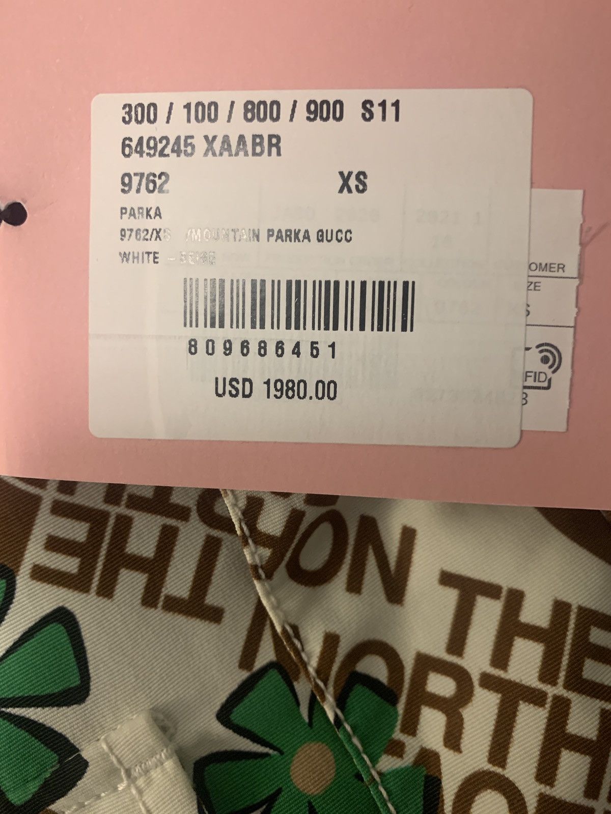 Gucci Gucci x The North Face Hooded Jacket Size US XS / EU 42 / 0 - 8 Thumbnail